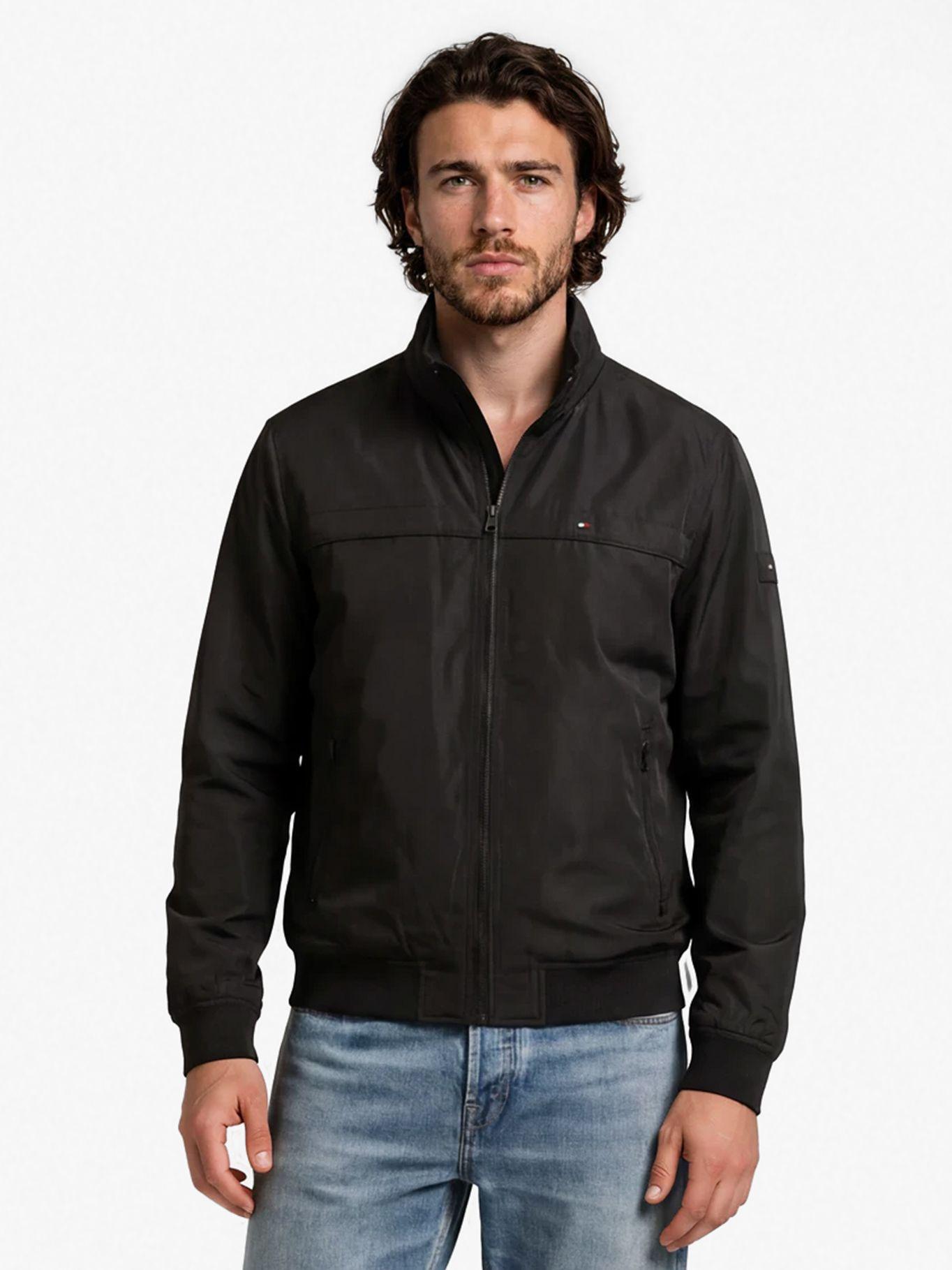 Chaqueta Bomber Golf Con Logo Negro Tommy Hilfiger-0