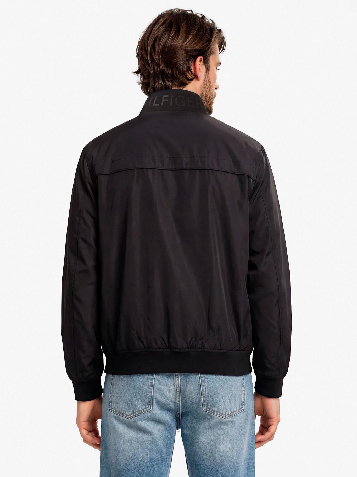 Chaqueta Bomber Golf Con Logo Negro Tommy Hilfiger-3
