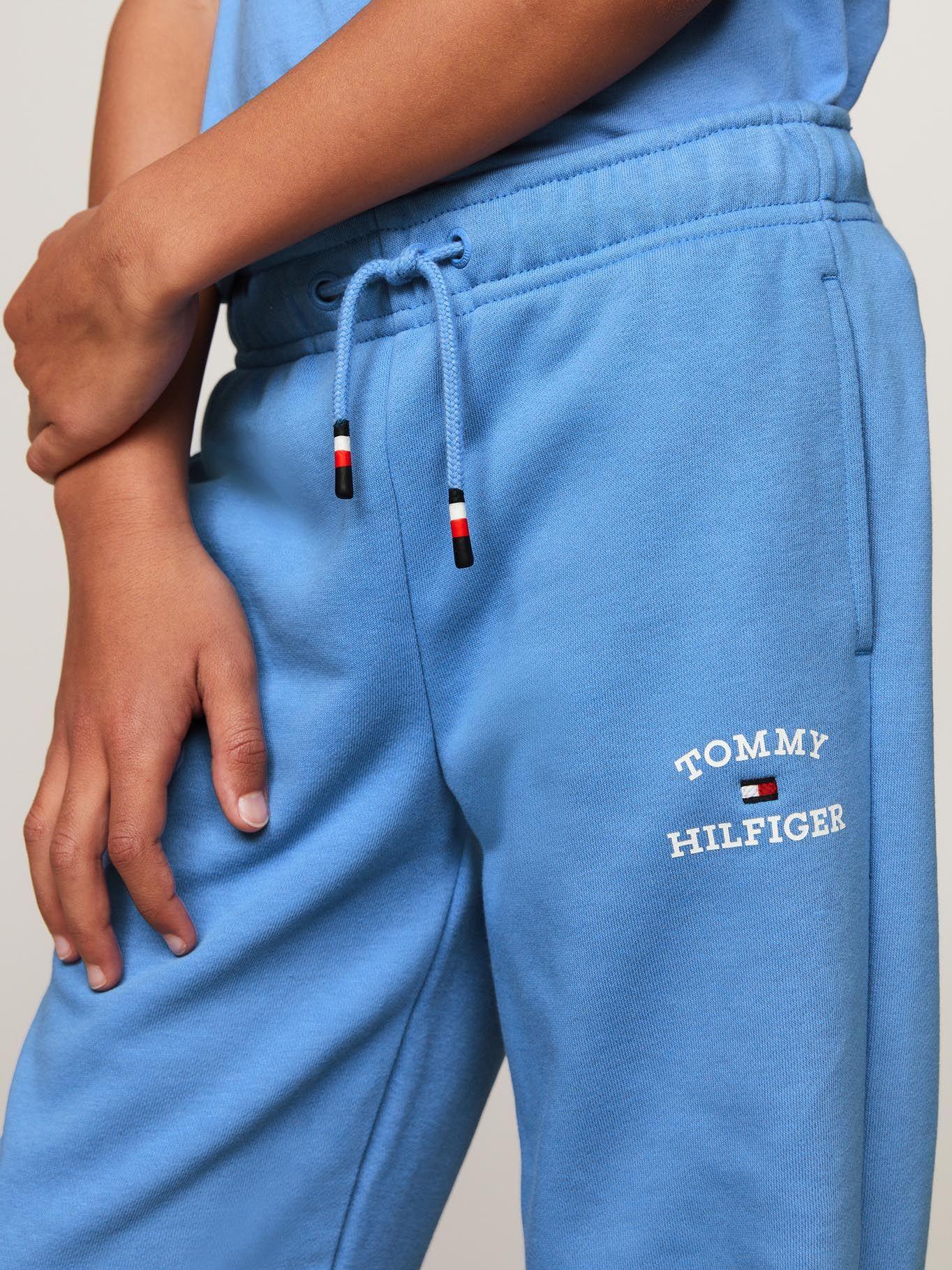 Joggers Con Logo Clásico Celeste Tommy Hilfiger-3