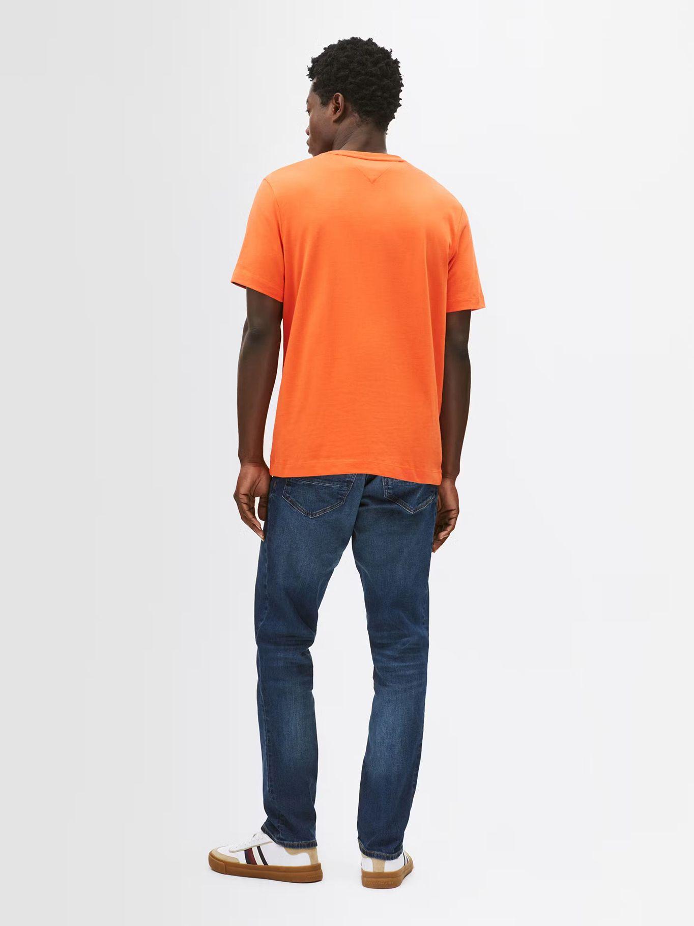 Polera Monogram Logo Naranjo Tommy Hilfiger-2
