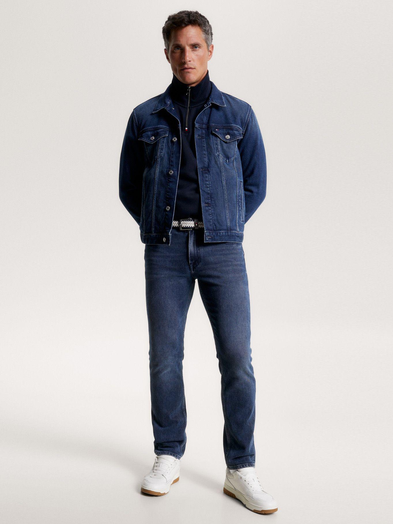 Jeans Mercer Straight Desteñidos Azul Tommy Hilfiger-1