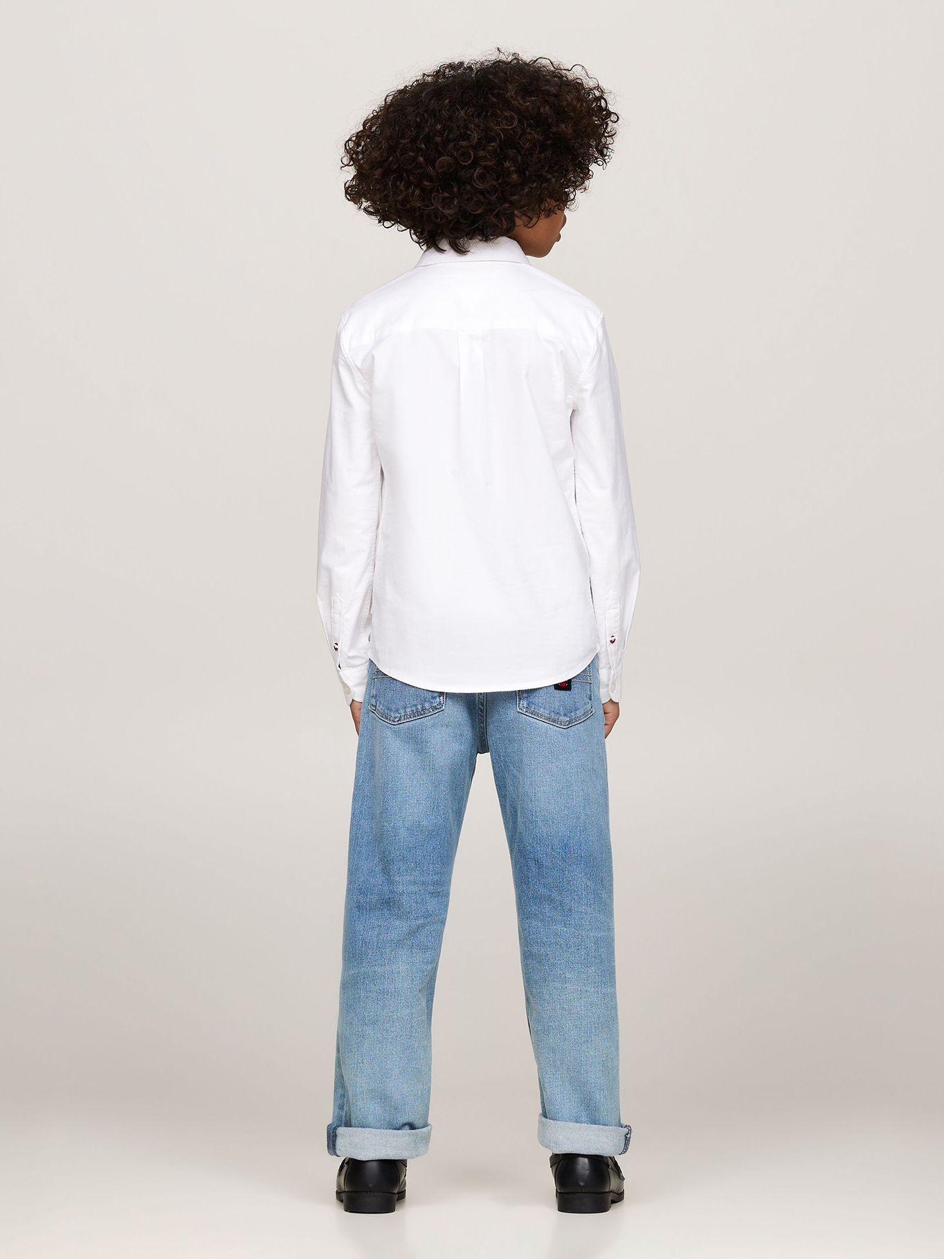 Camisa Oxford Corte Regular Blanco Tommy Hilfiger-2