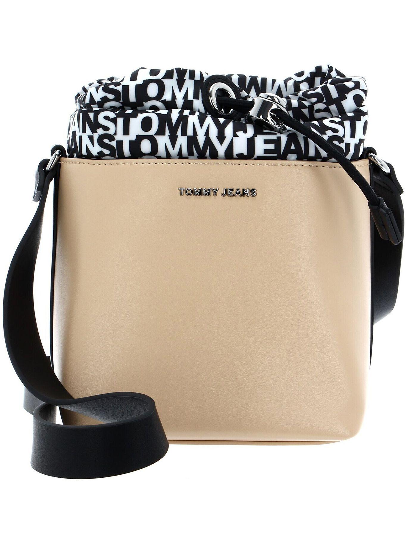 Cartera Bucket Academy Beige Tommy Hilfiger-0