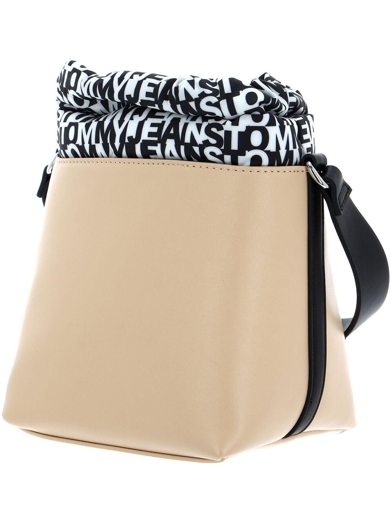 Cartera Bucket Academy Beige Tommy Hilfiger-2