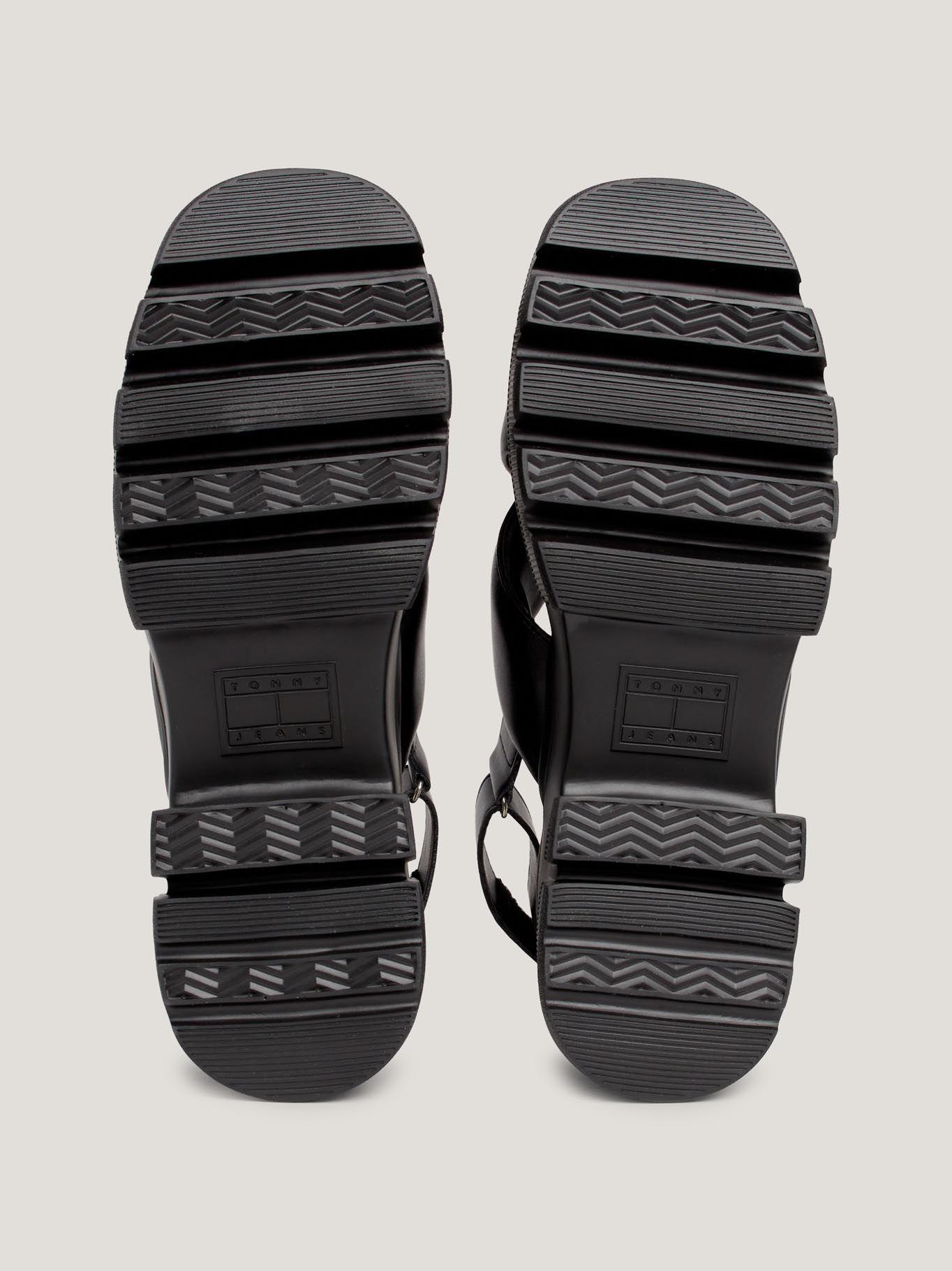 Sandalia Chunky City Negro Tommy Hilfiger-6