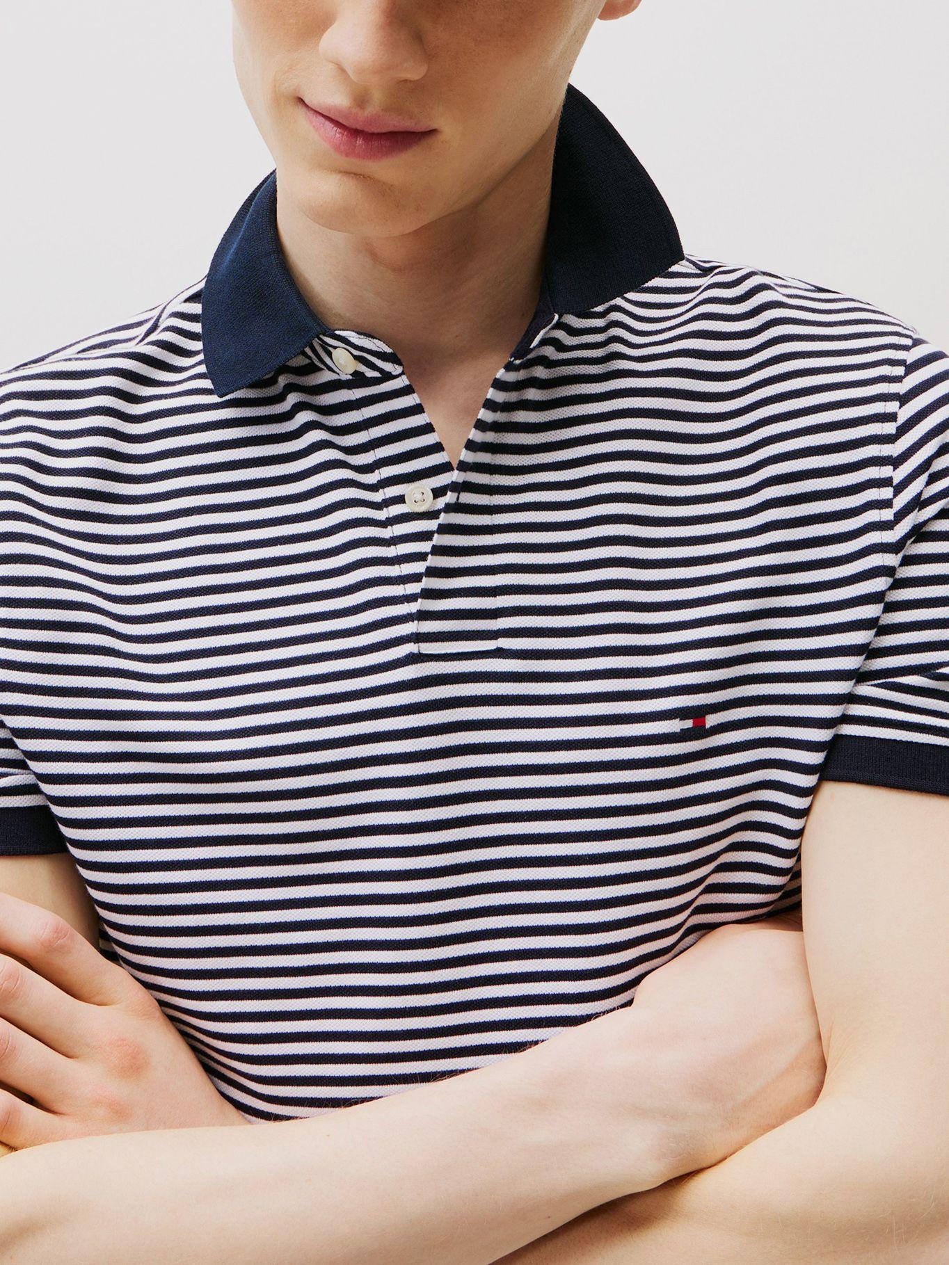 Polo 1985 Regular Fit Azul Tommy Hilfiger Im-3