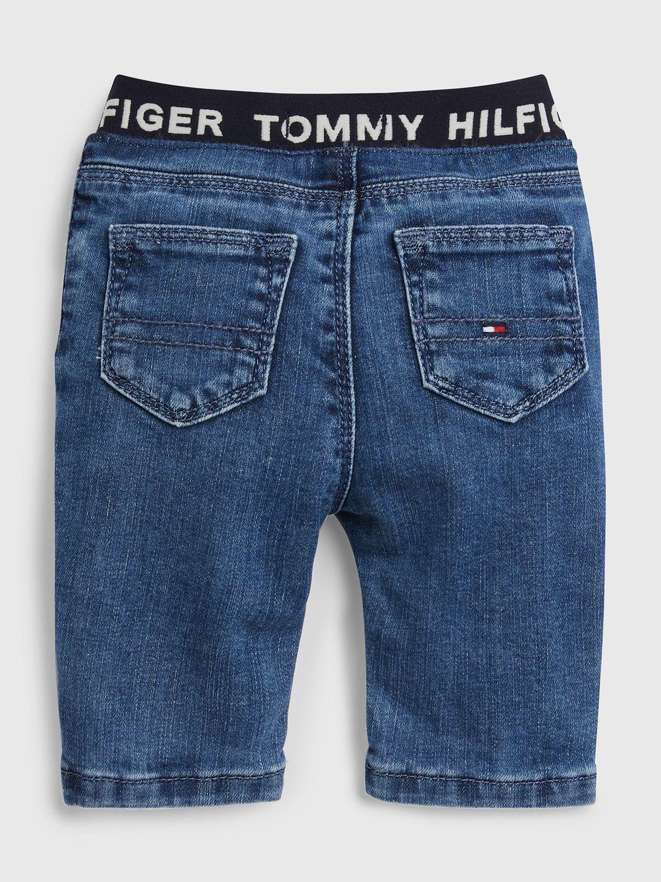 Jeans Baby Denim Con Logo Azul Tommy Hilfiger-1