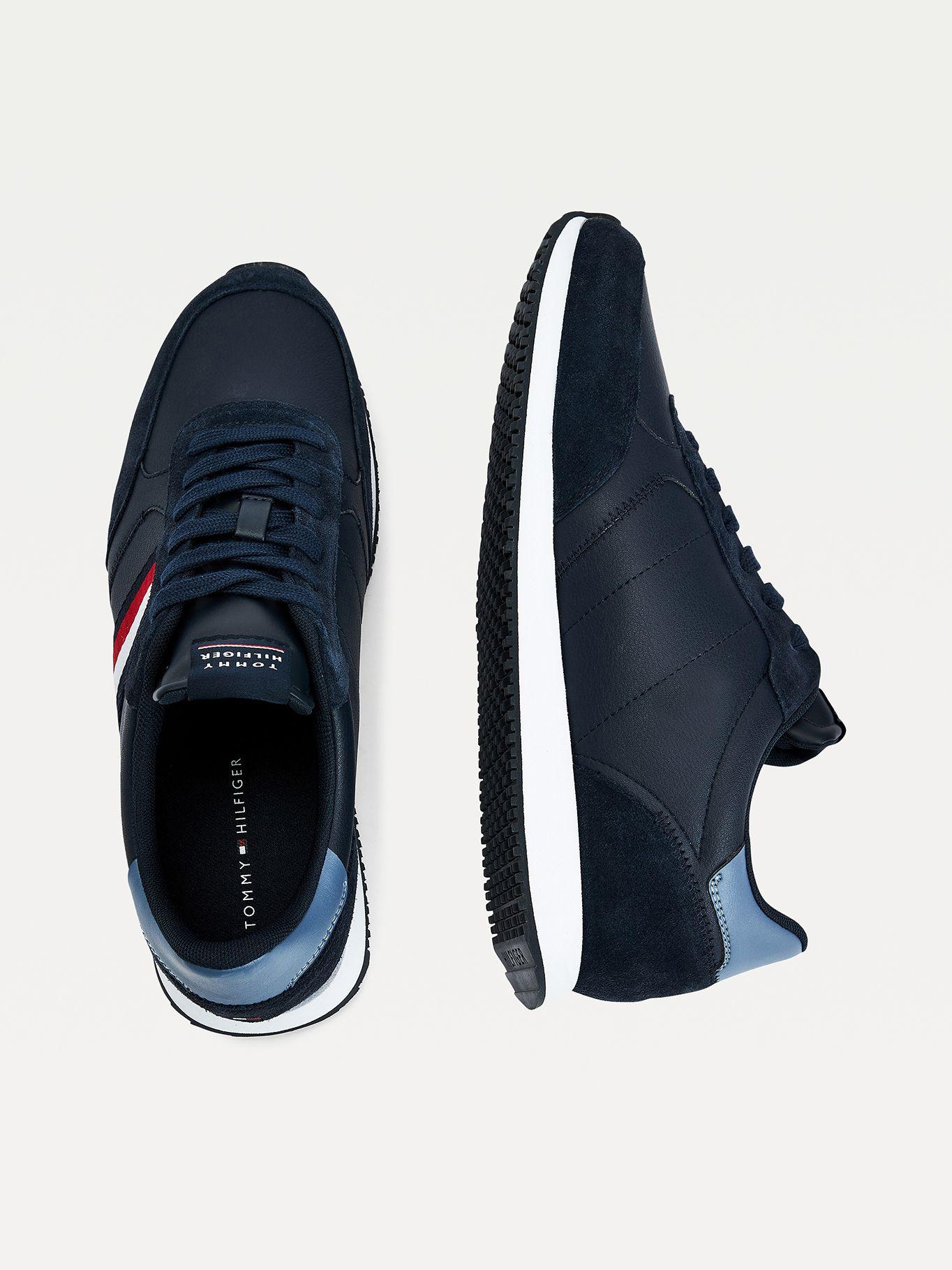 Zapatilla Con Cinta Stripe Azul Tommy Hilfiger-1
