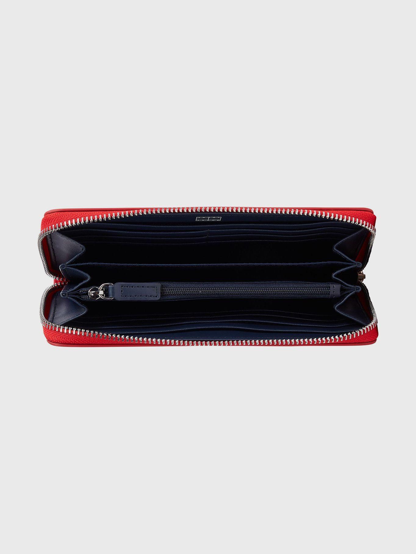 Billetera Pillow Con Cierre Rojo Tommy Jeans-2