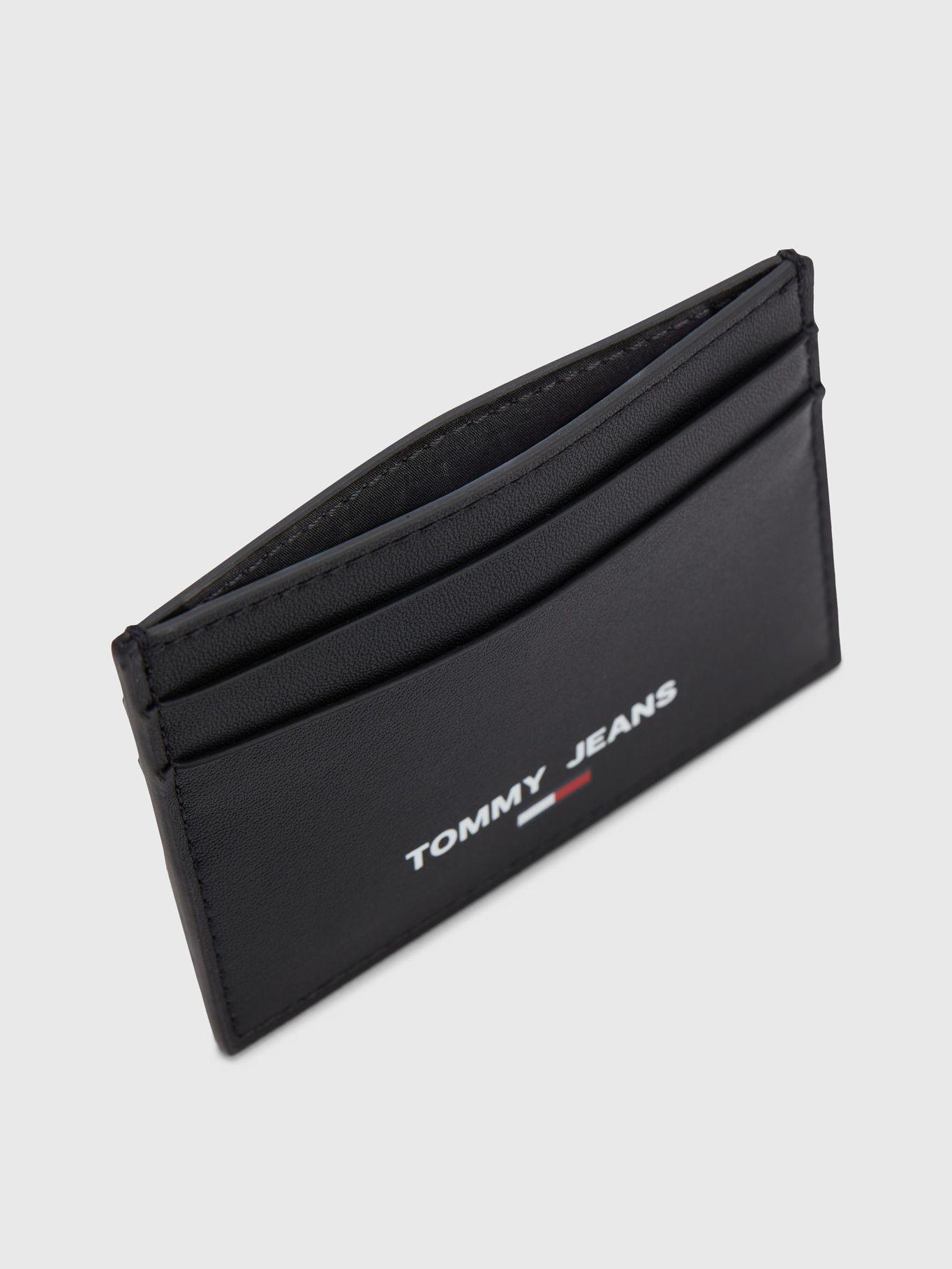 Tarjetero Essential Tj Logo Negro Tommy Hilfiger-2