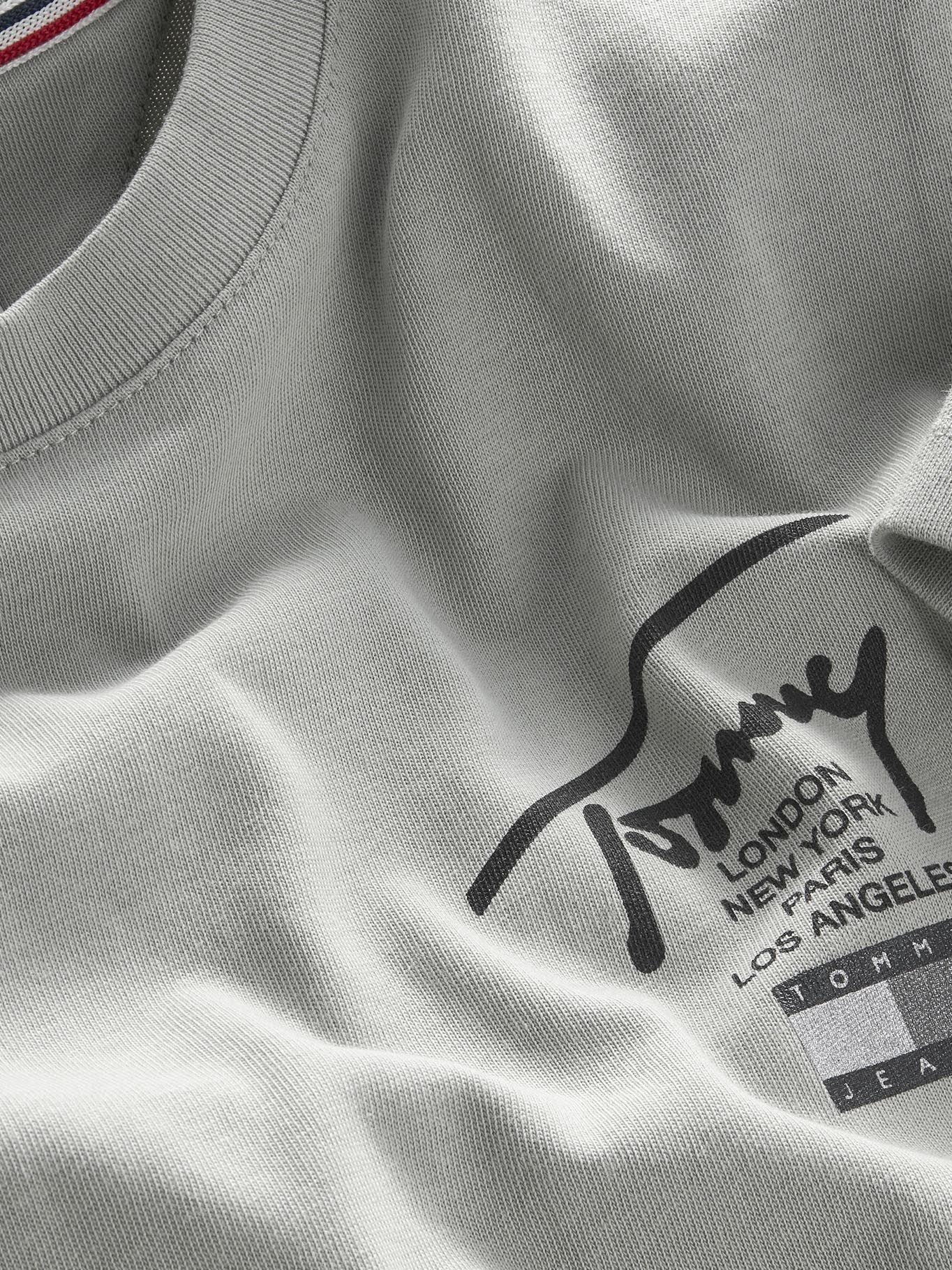 Vestido Con Logos Signature Gris Tommy Hilfiger-2