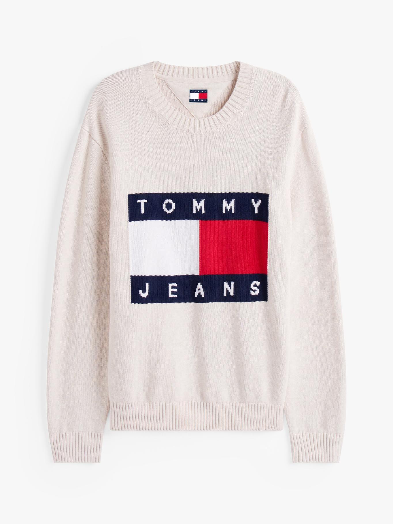 Sweater Essential Con Ogo Blanco Tommy Jeans-4