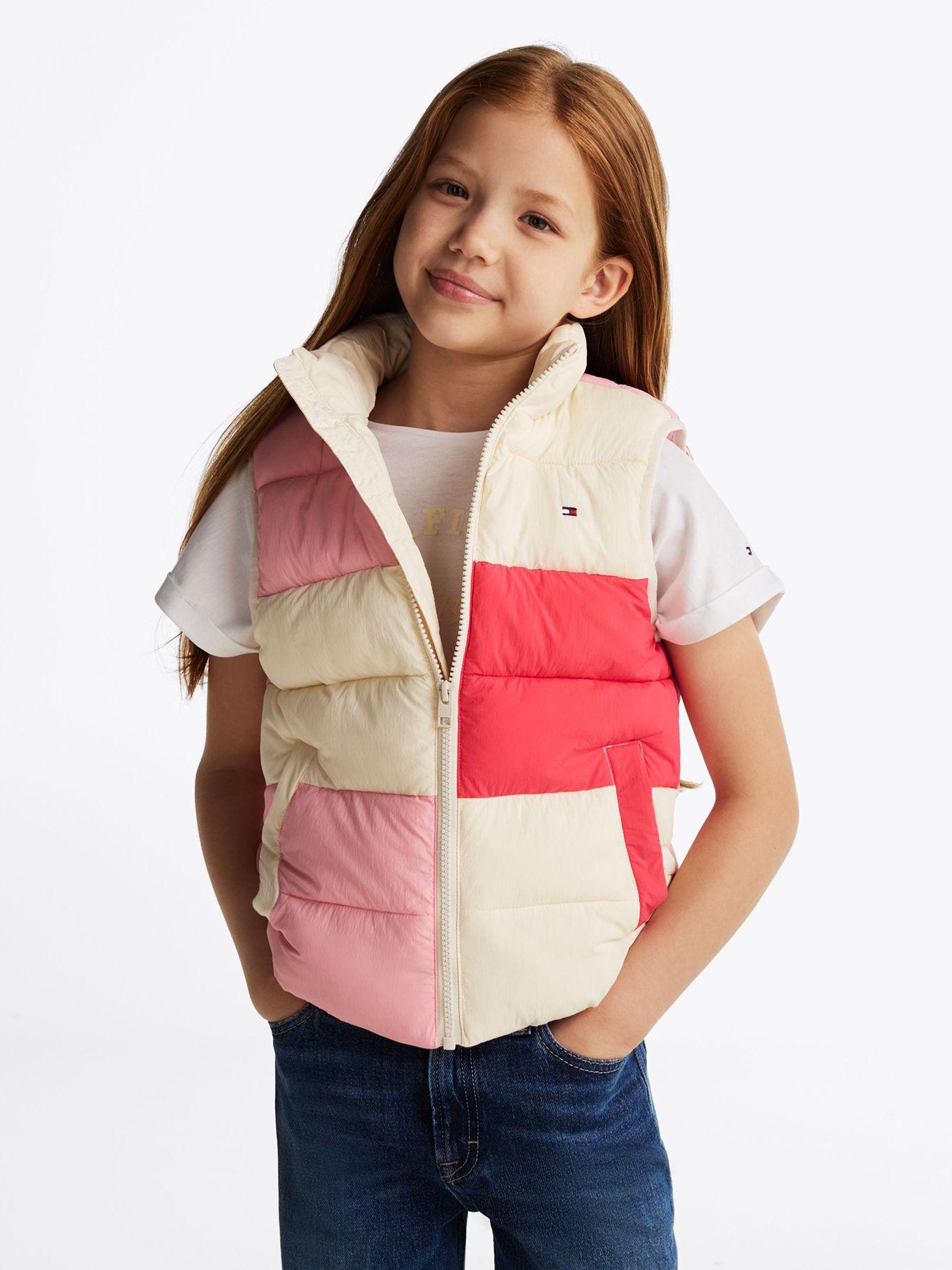 Chaqueta Vest Acolchada Color Block Multicolor Tommy Hilfiger-0