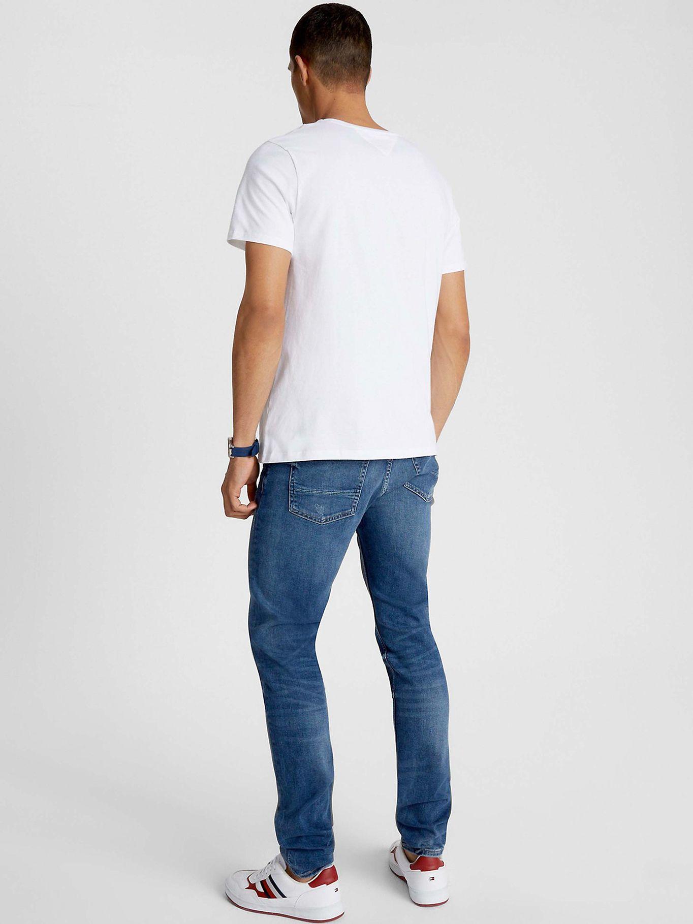Polera Essential Cotton C-Neck Slim Fit Blanco Tommy Hilfiger-2