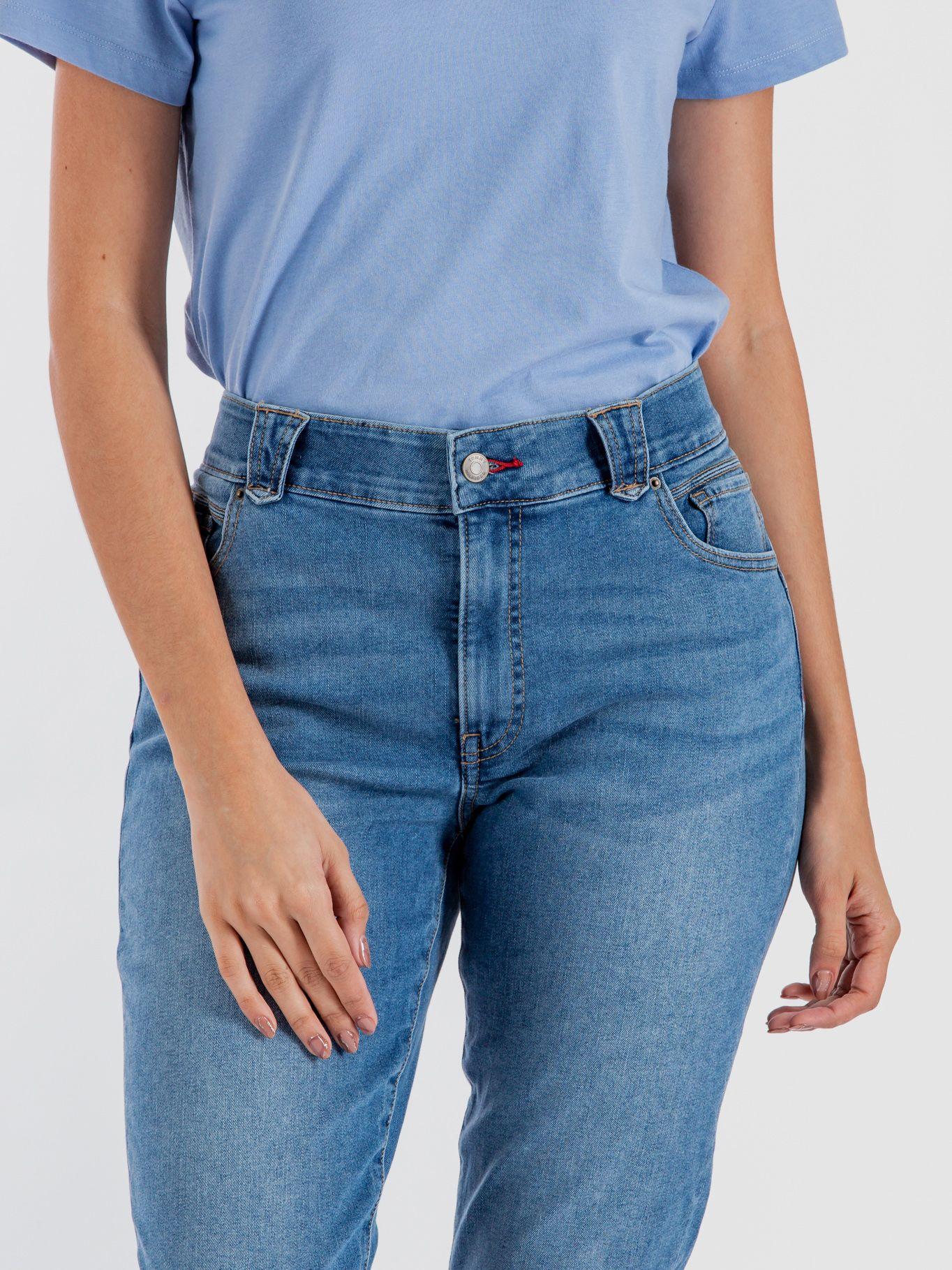 Jeans Skinny Waverly Logo Azul Tommy Hilfiger-4