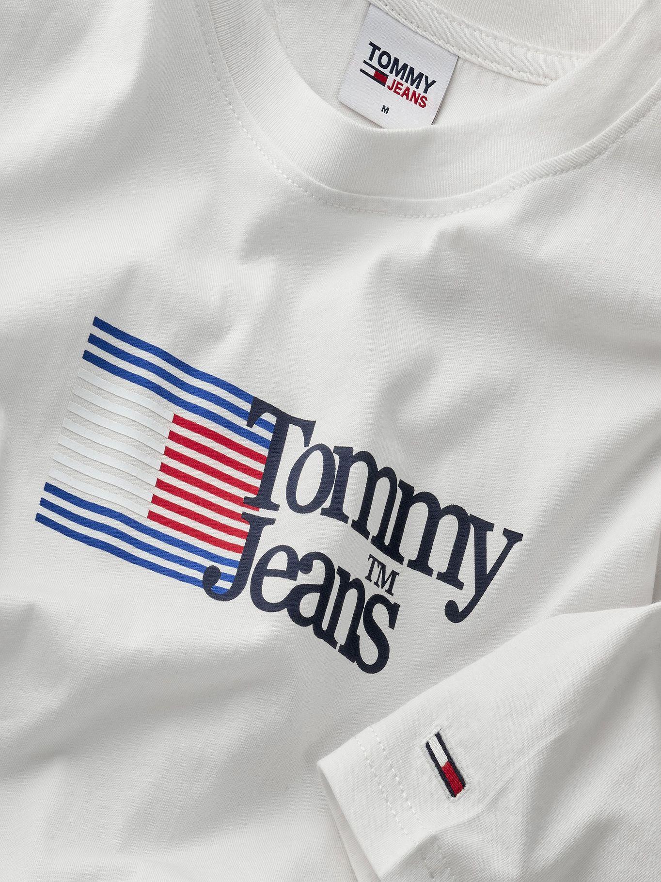 Polera Classic Chest Logo Blanco Tommy Hilfiger-2