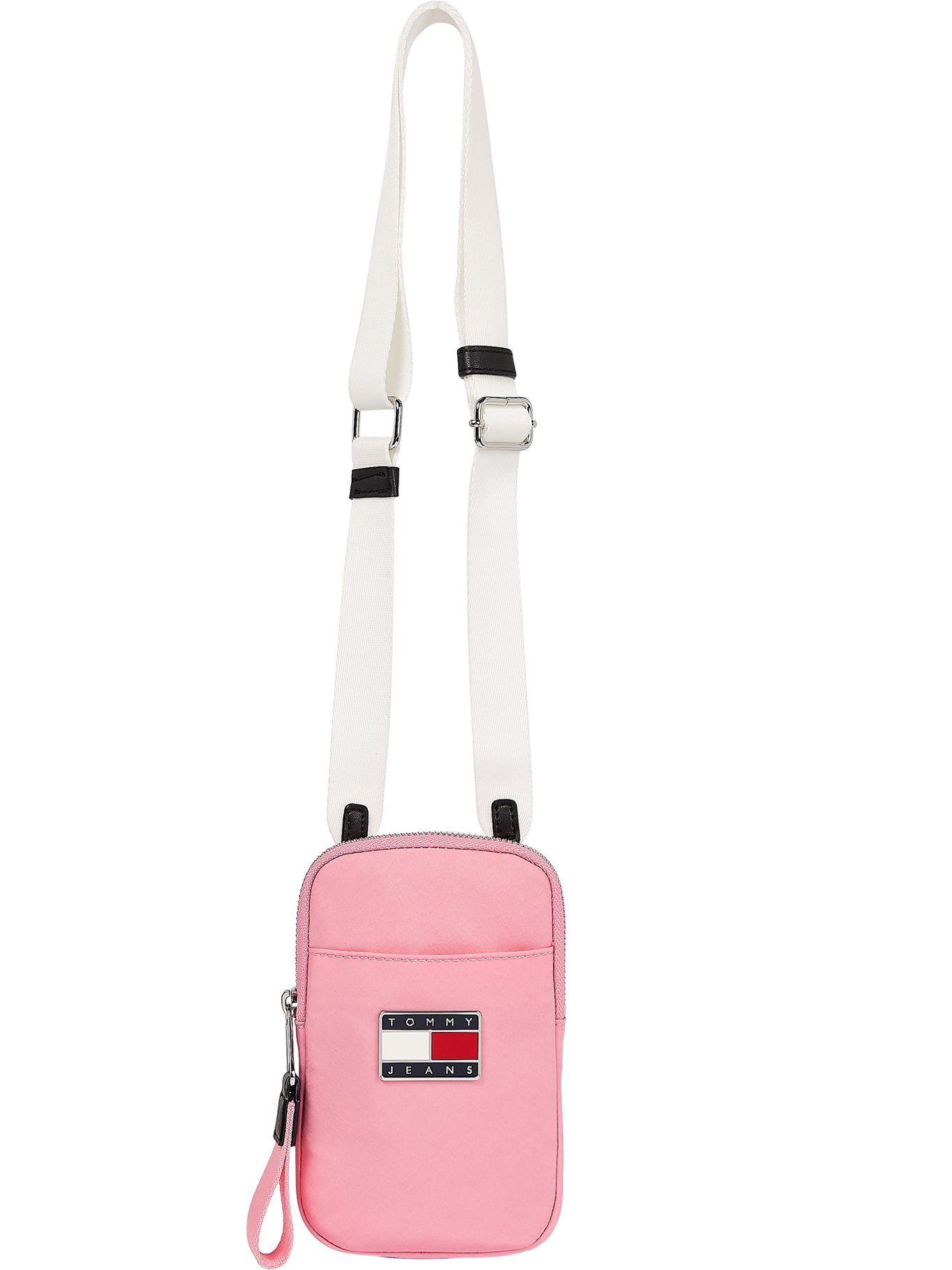 Cartera Bandolera Para Celular Rosado Tommy Hilfiger-0