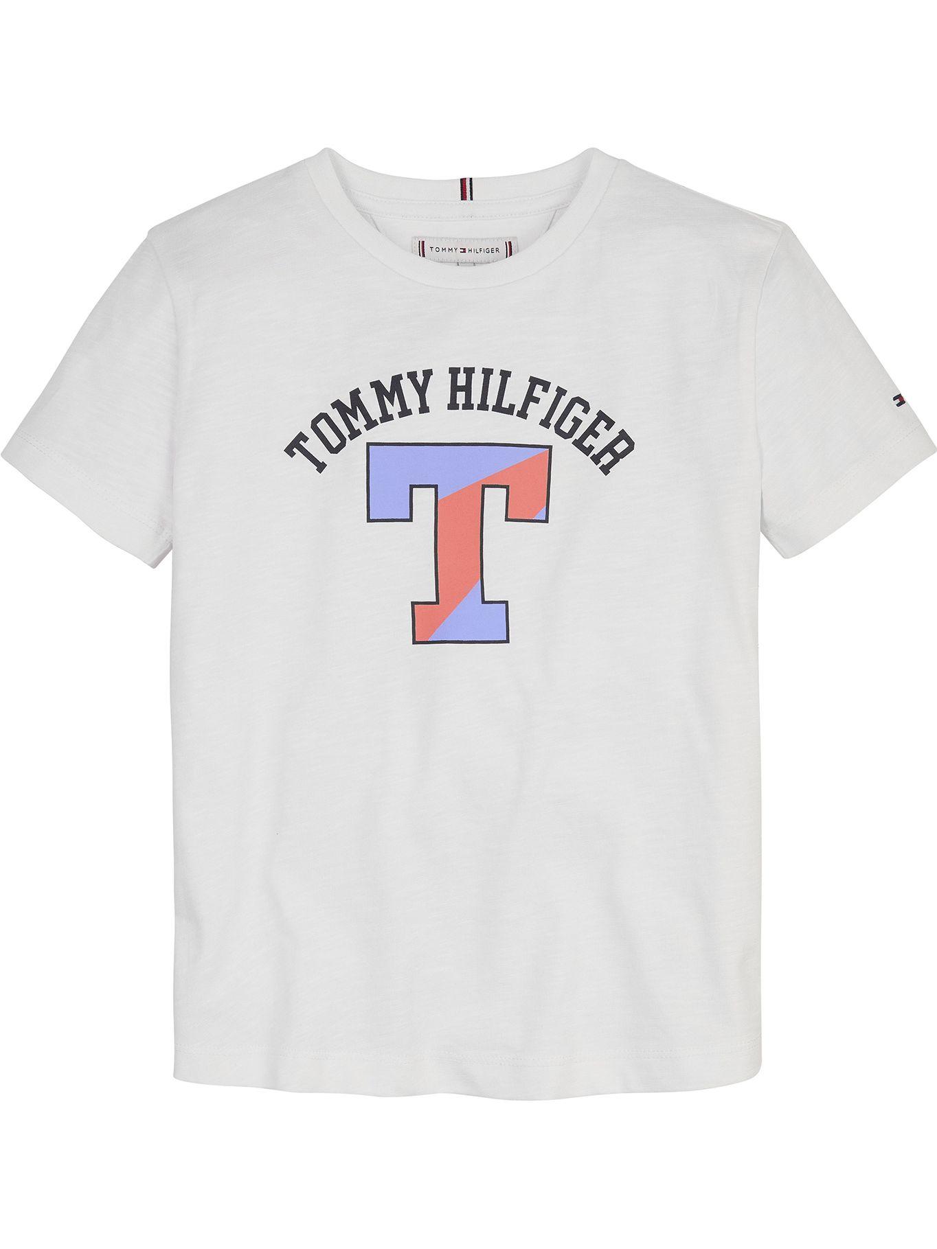 Polera Varsity - Logo Blanco Tommy Hilfiger-0