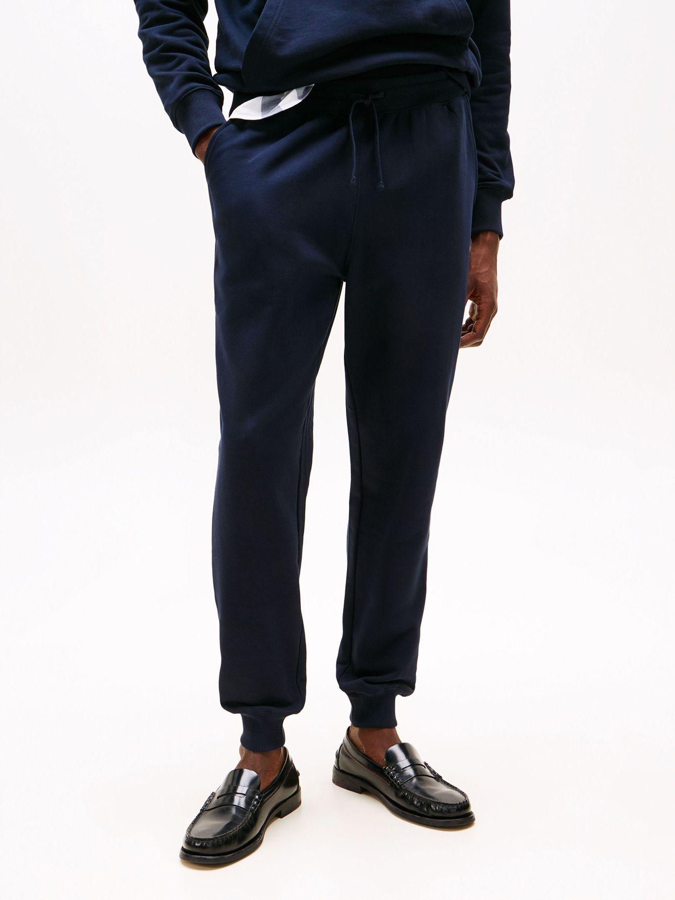 Joggers Essential Terry Con Logo Azul Tommy Hilfiger-1