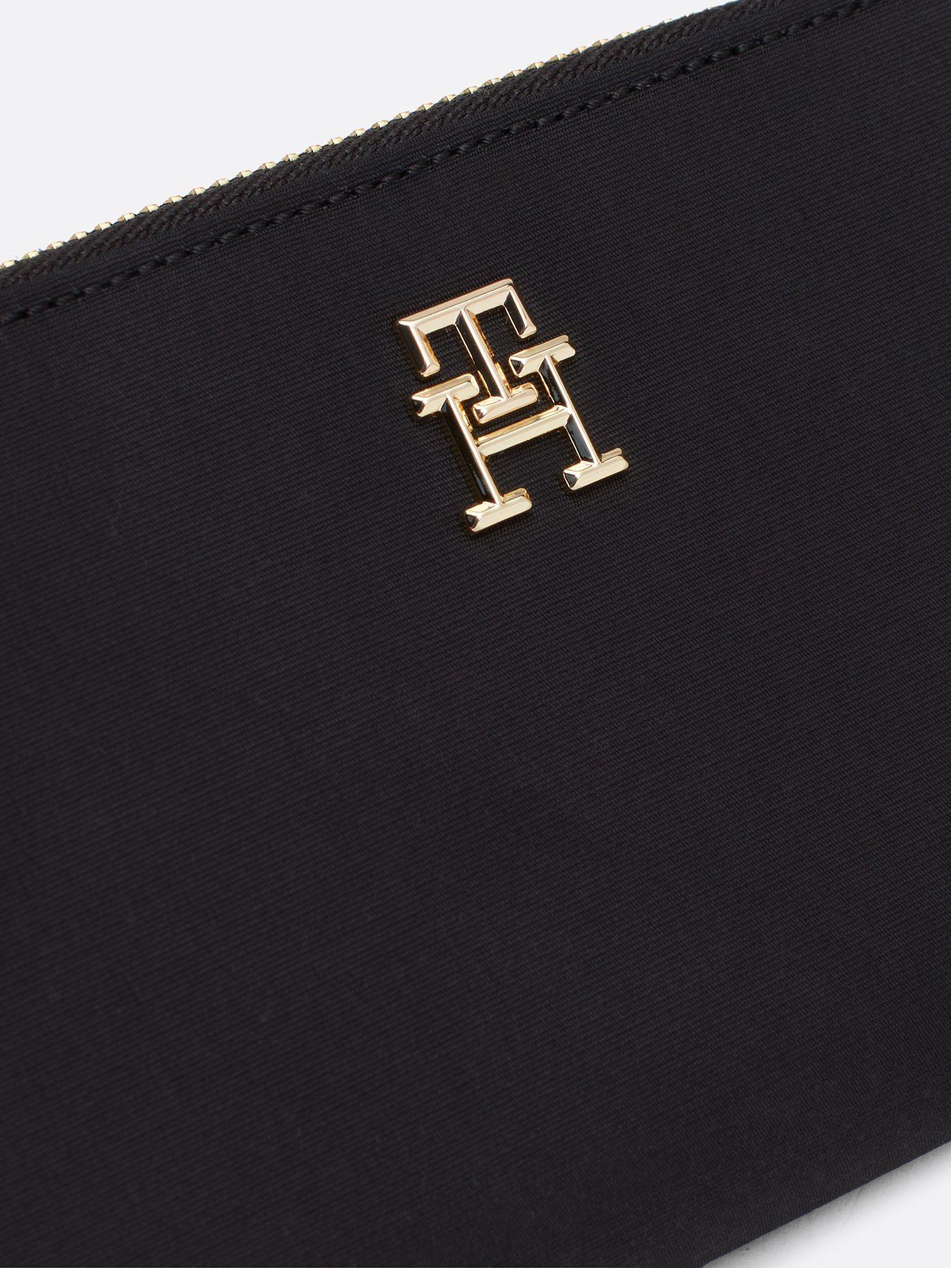 Billetera Monogram Con Cremallera Negro Tommy Hilfiger-3