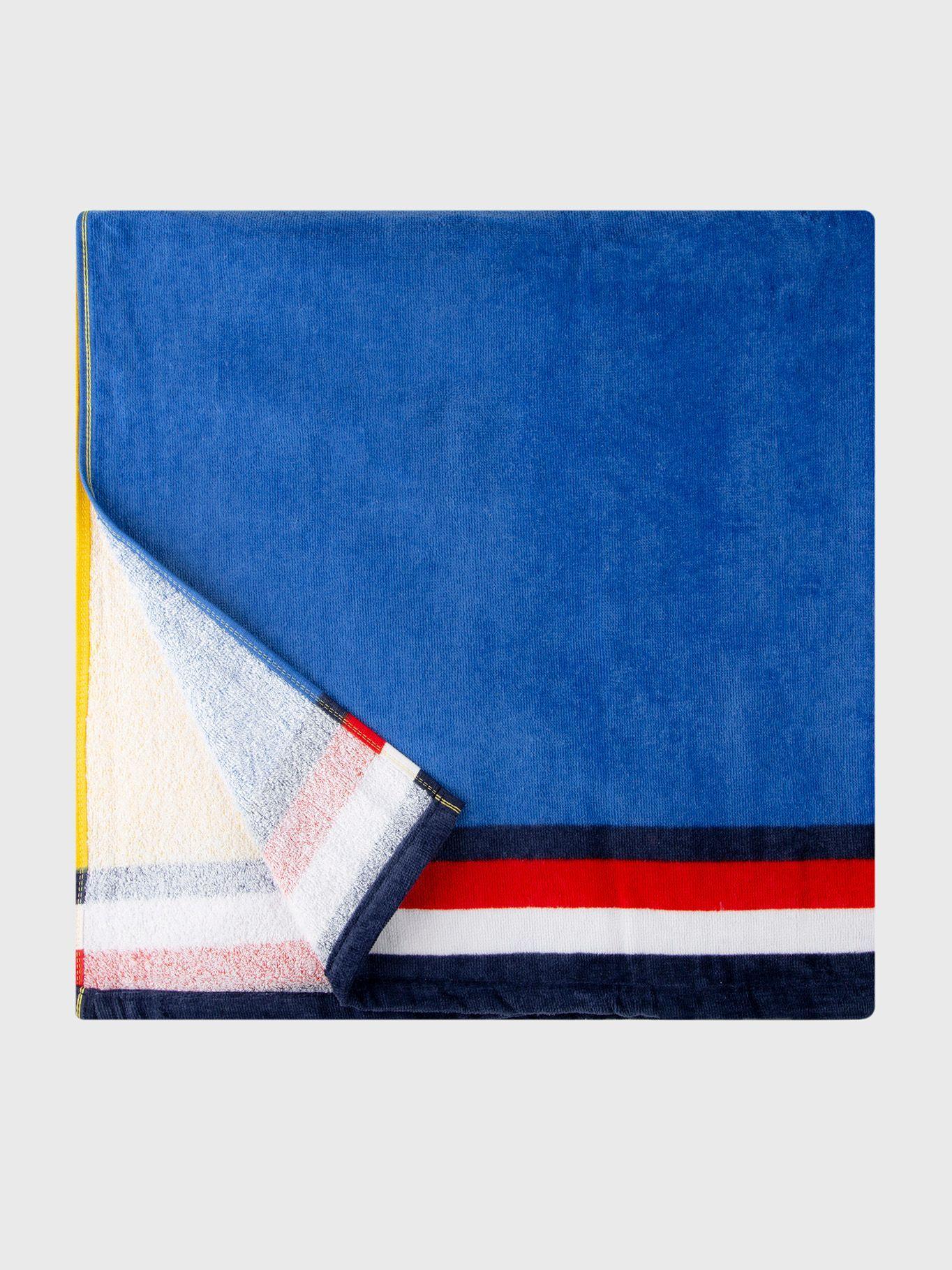 Toalla Playa Colorblock Azul Tommy Hilfiger M2-1