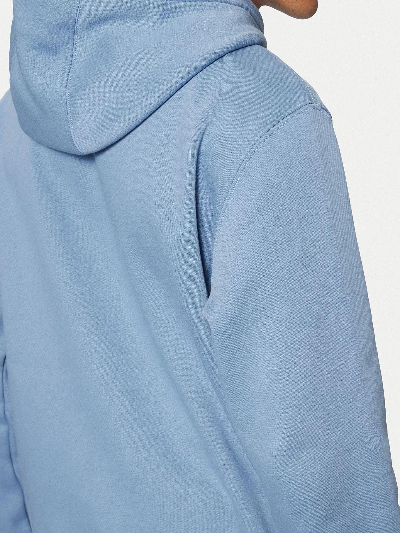 Polerón Hoodie Solid Con Logo Celeste Tommy Jeans-4