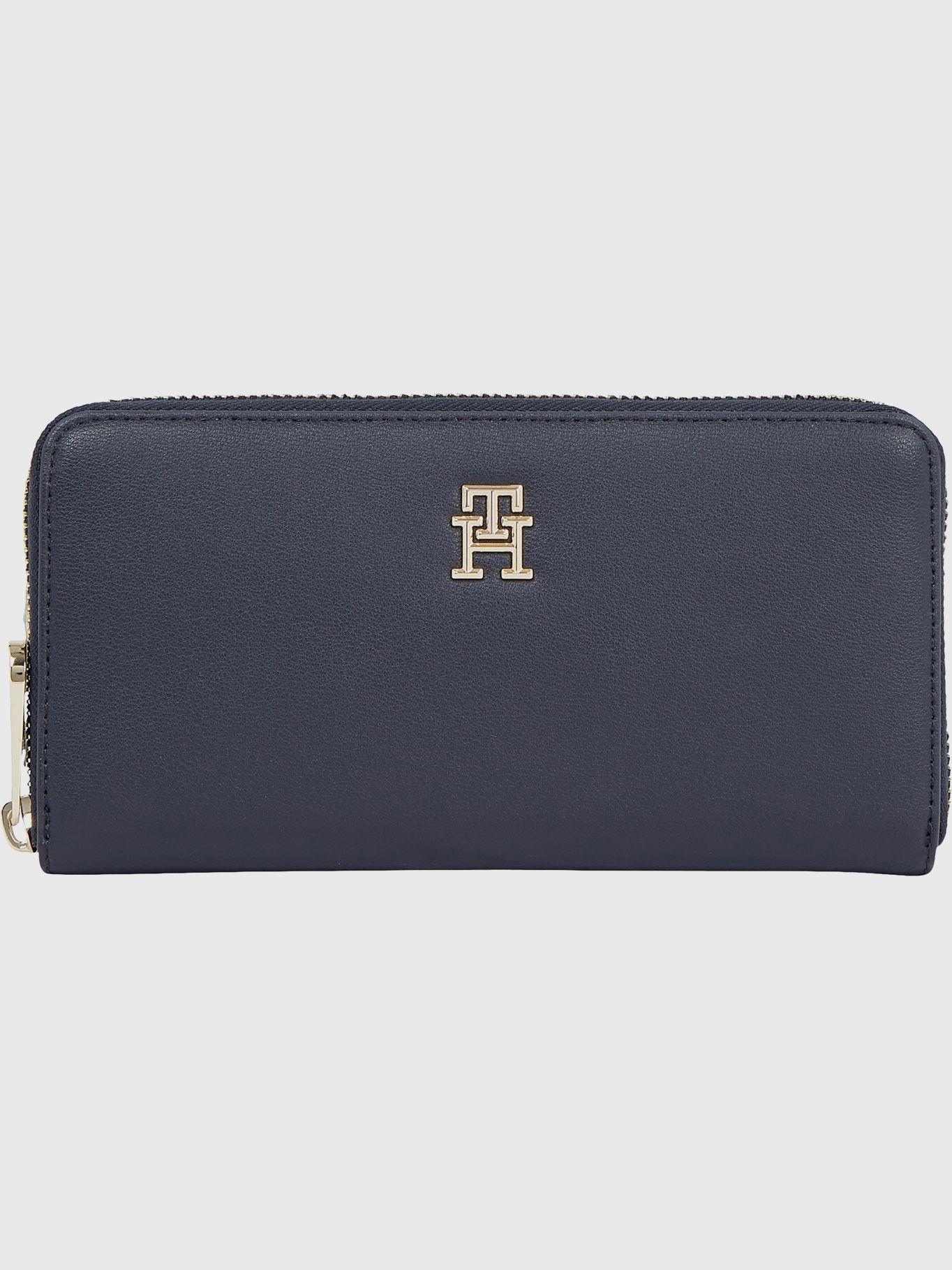 Billetera Grande Poppy Monogram Azul Tommy Hilfiger-0