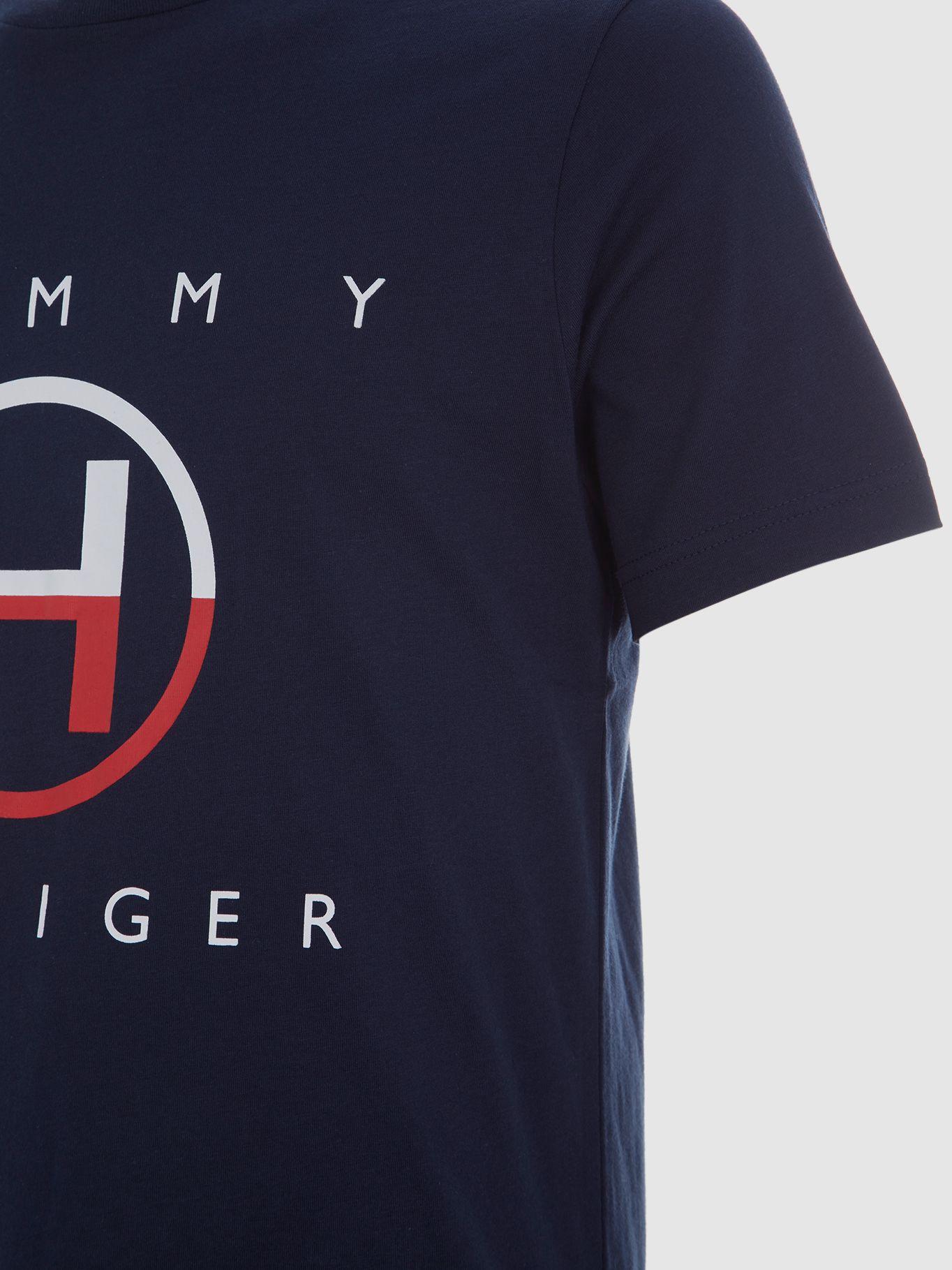 Pijama Manga Corta Logo Clásico Azul Tommy Hilfiger-2