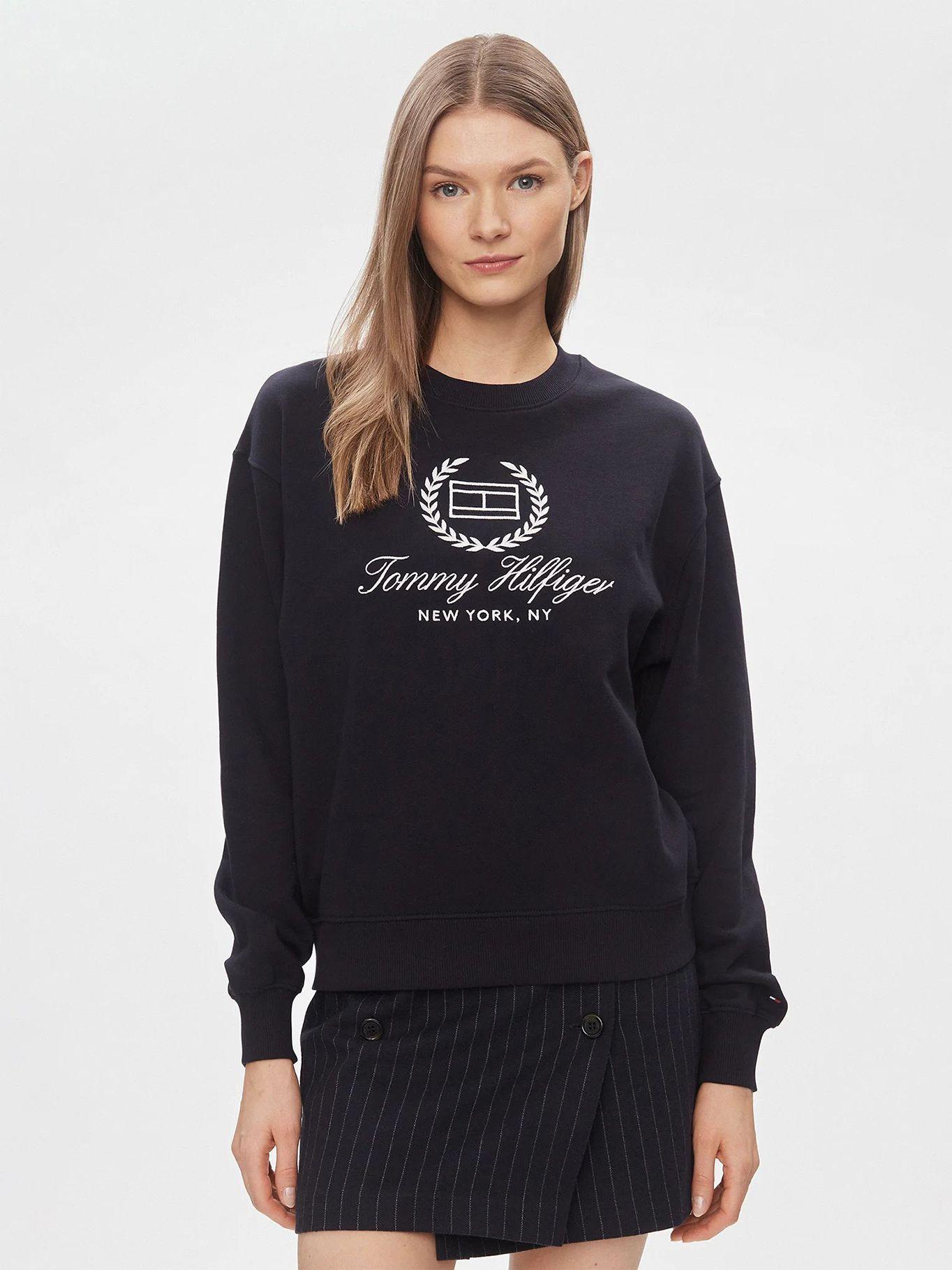 Polerón Con Logo Flag Regular Fit Azul Tommy Hilfiger-0