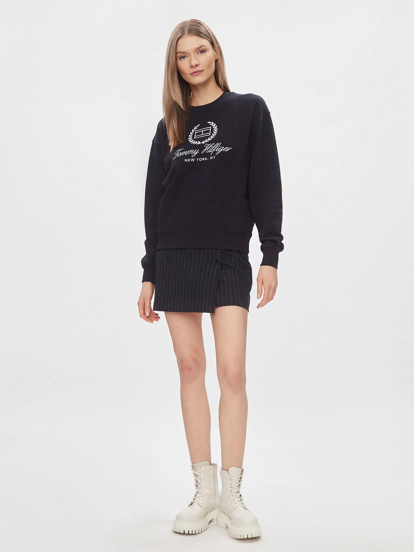 Polerón Con Logo Flag Regular Fit Azul Tommy Hilfiger-1