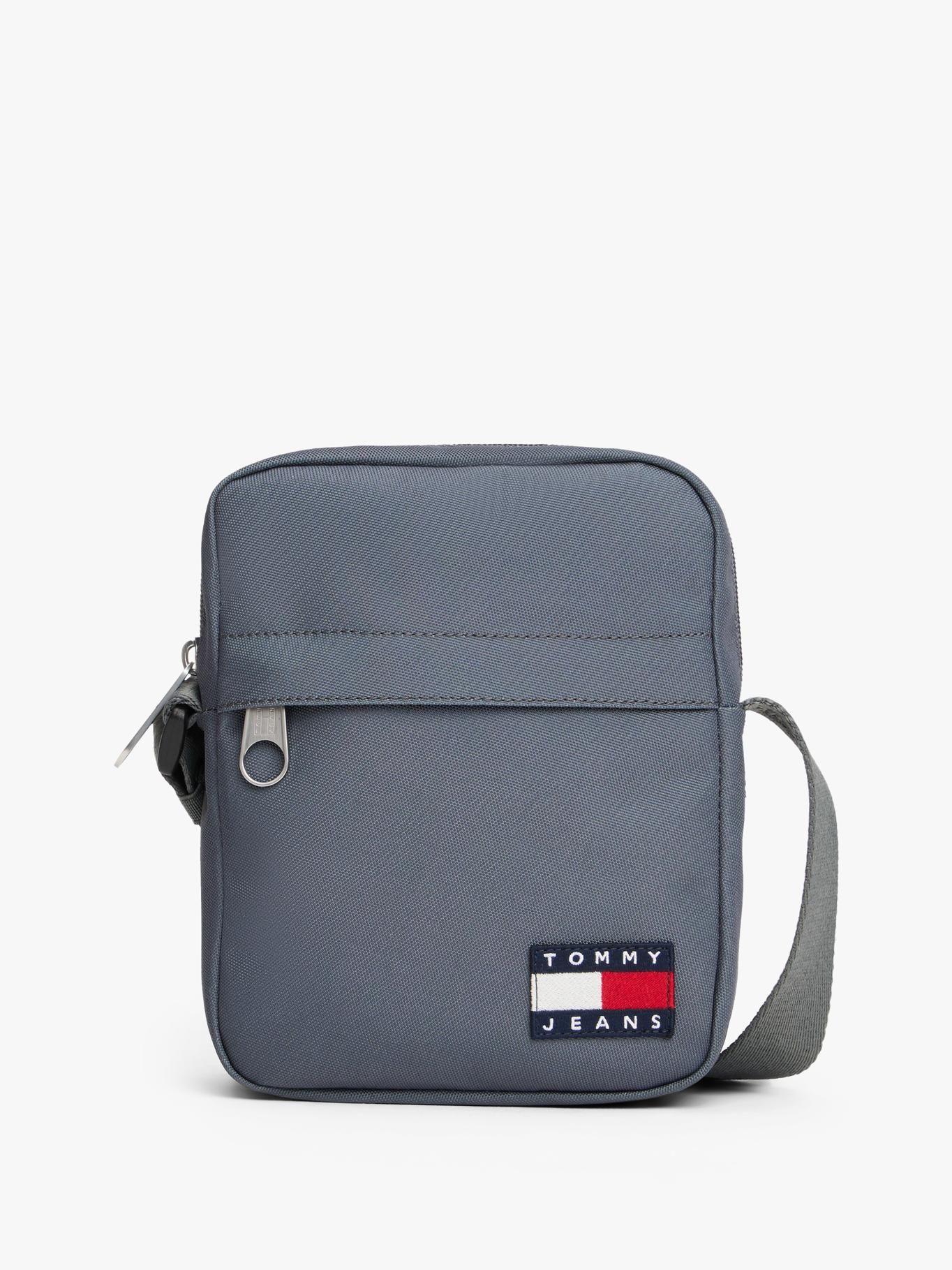 Bolso Reporter Essential Tommy Jeans Gris-0