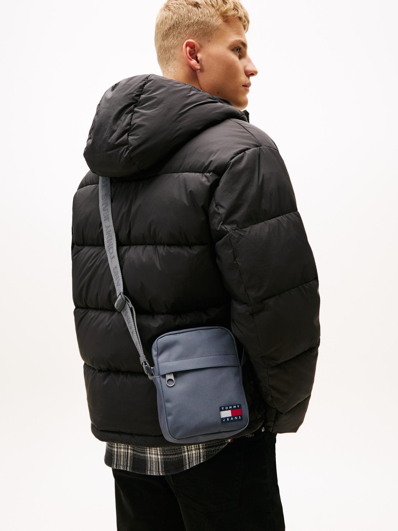 Bolso Reporter Essential Tommy Jeans Gris-1