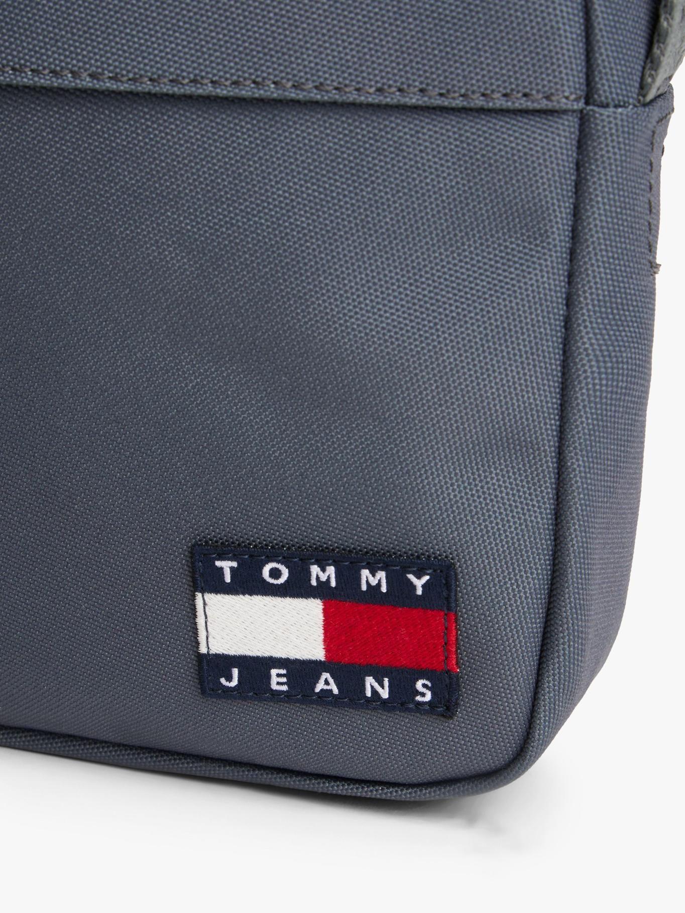 Bolso Reporter Essential Tommy Jeans Gris-3