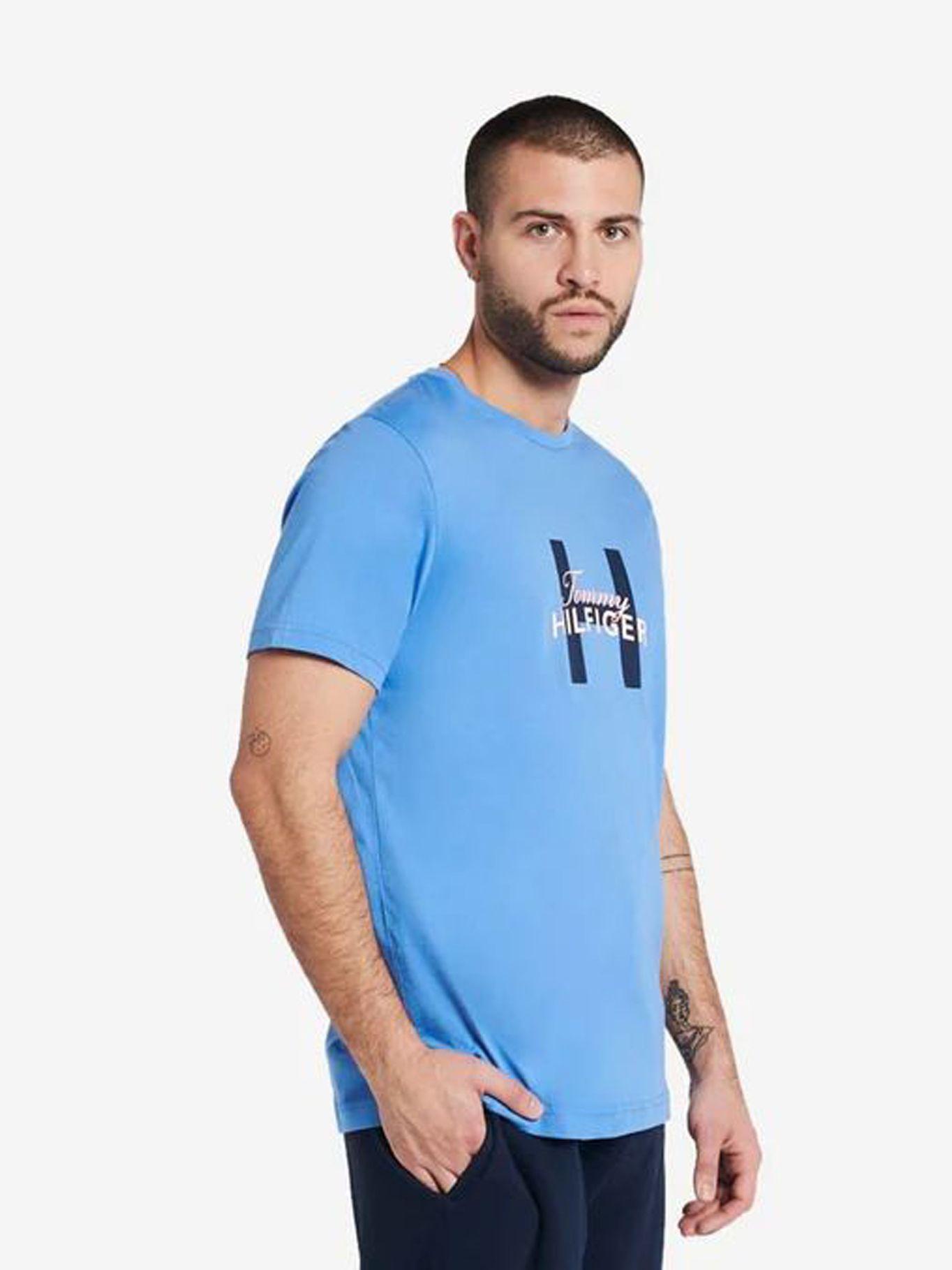 Pijama Manga Corta Classics 474 Azul Tommy Hilfiger-2