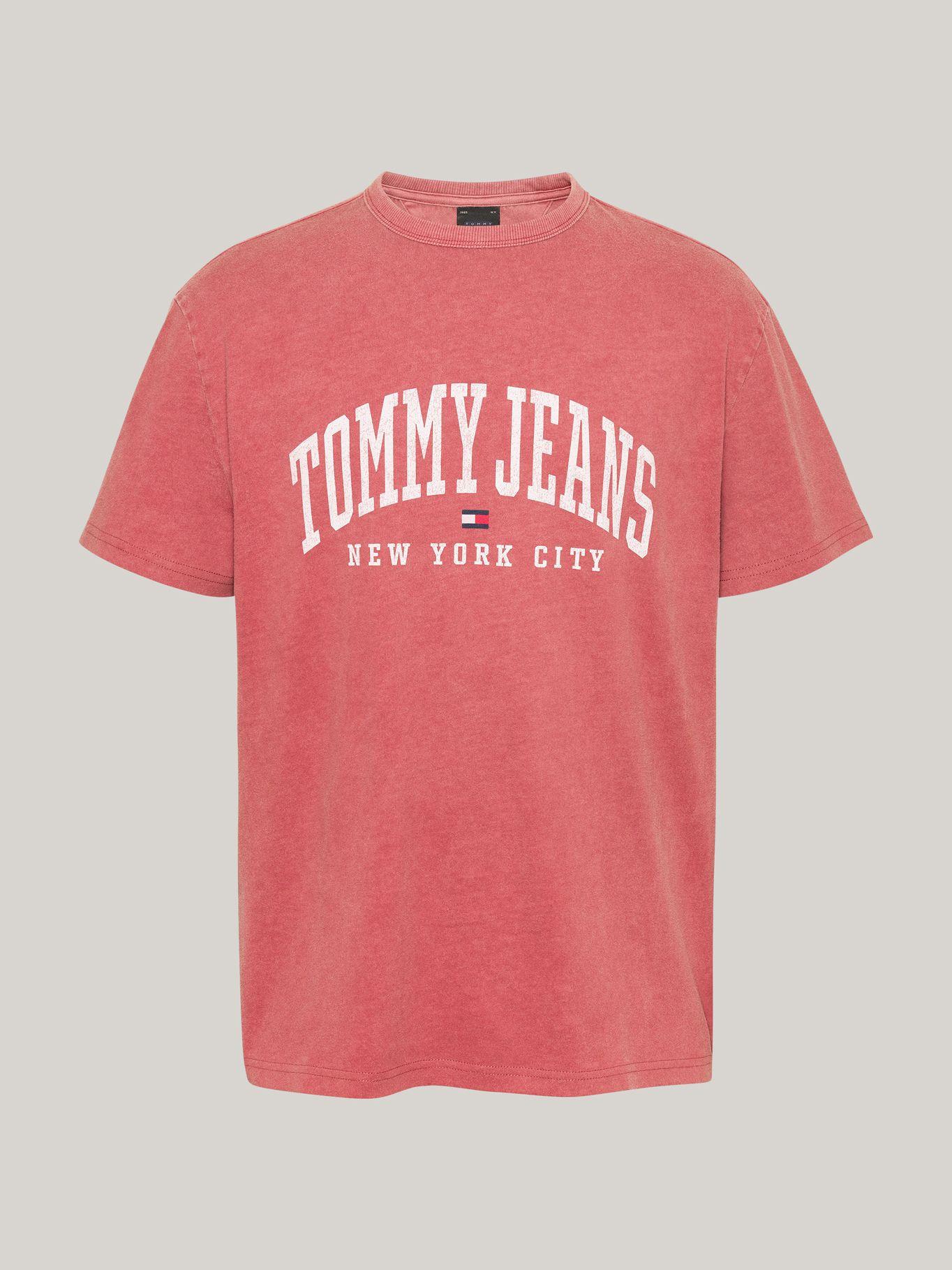 Polera Varsity Logo Regular Fit Rosado Tommy Hilfiger-4