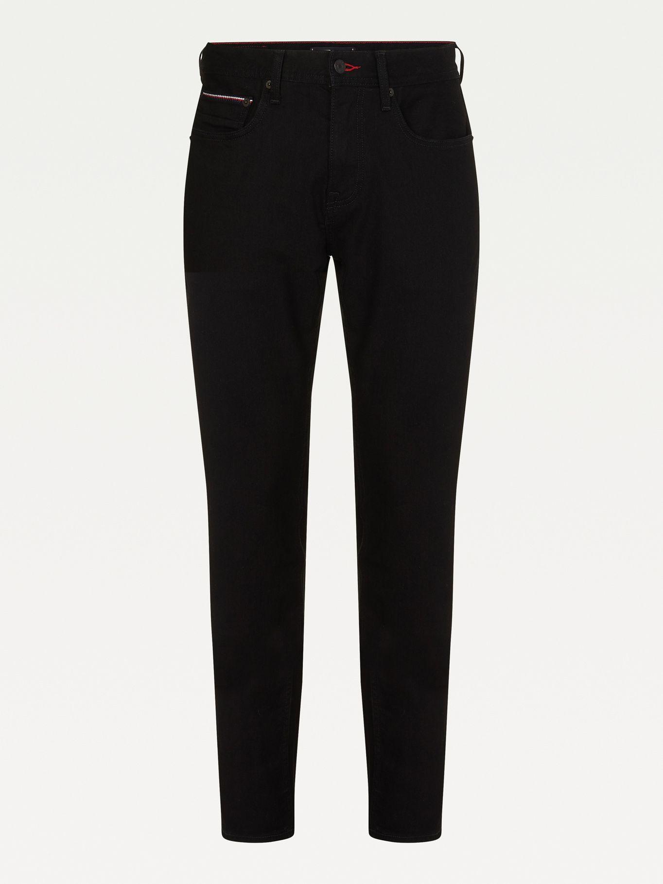 Jeans Denton Straight Negro Tommy Hilfiger A2-3