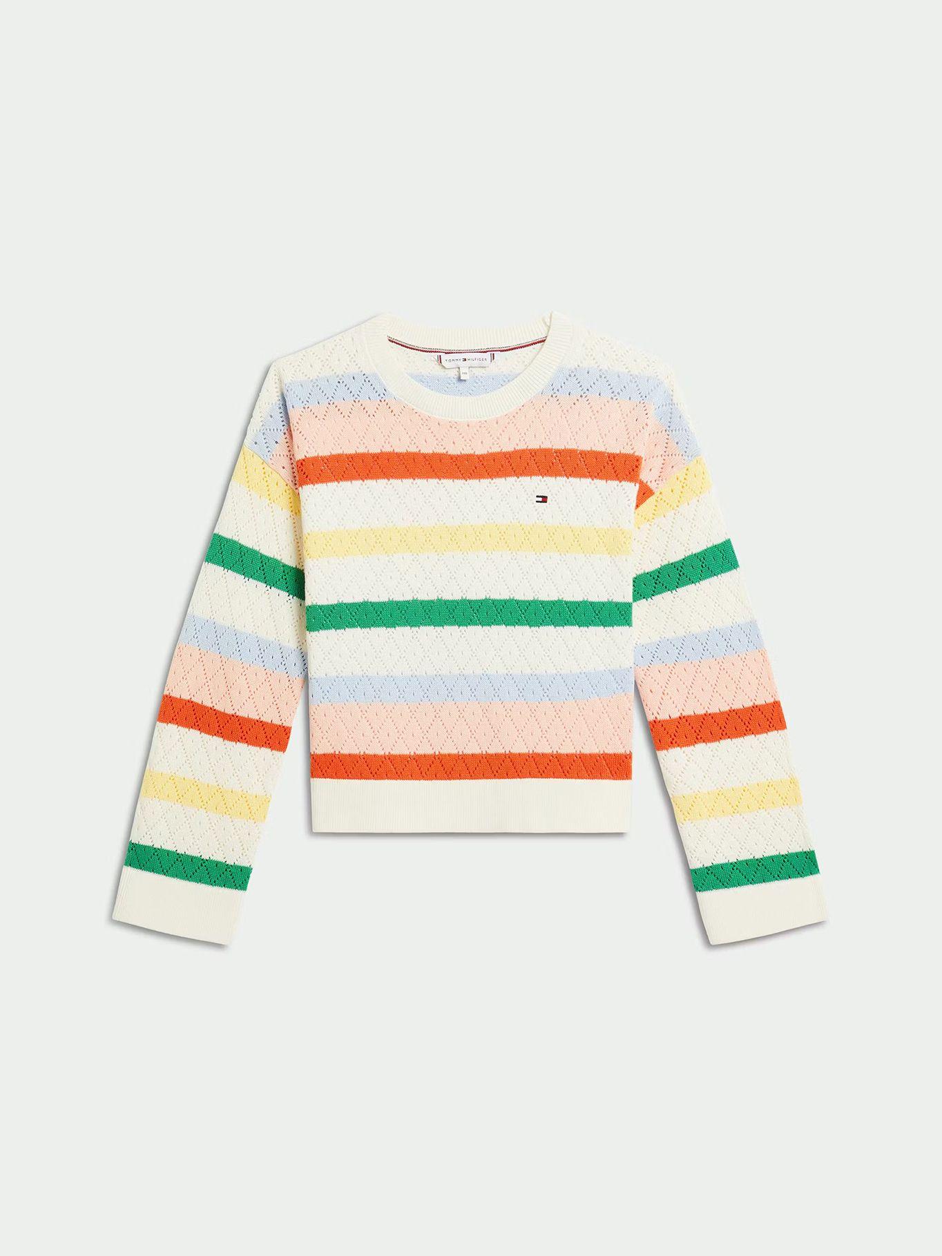 Sweater Raya Colores Calados Multicolor Tommy Hilfiger-0