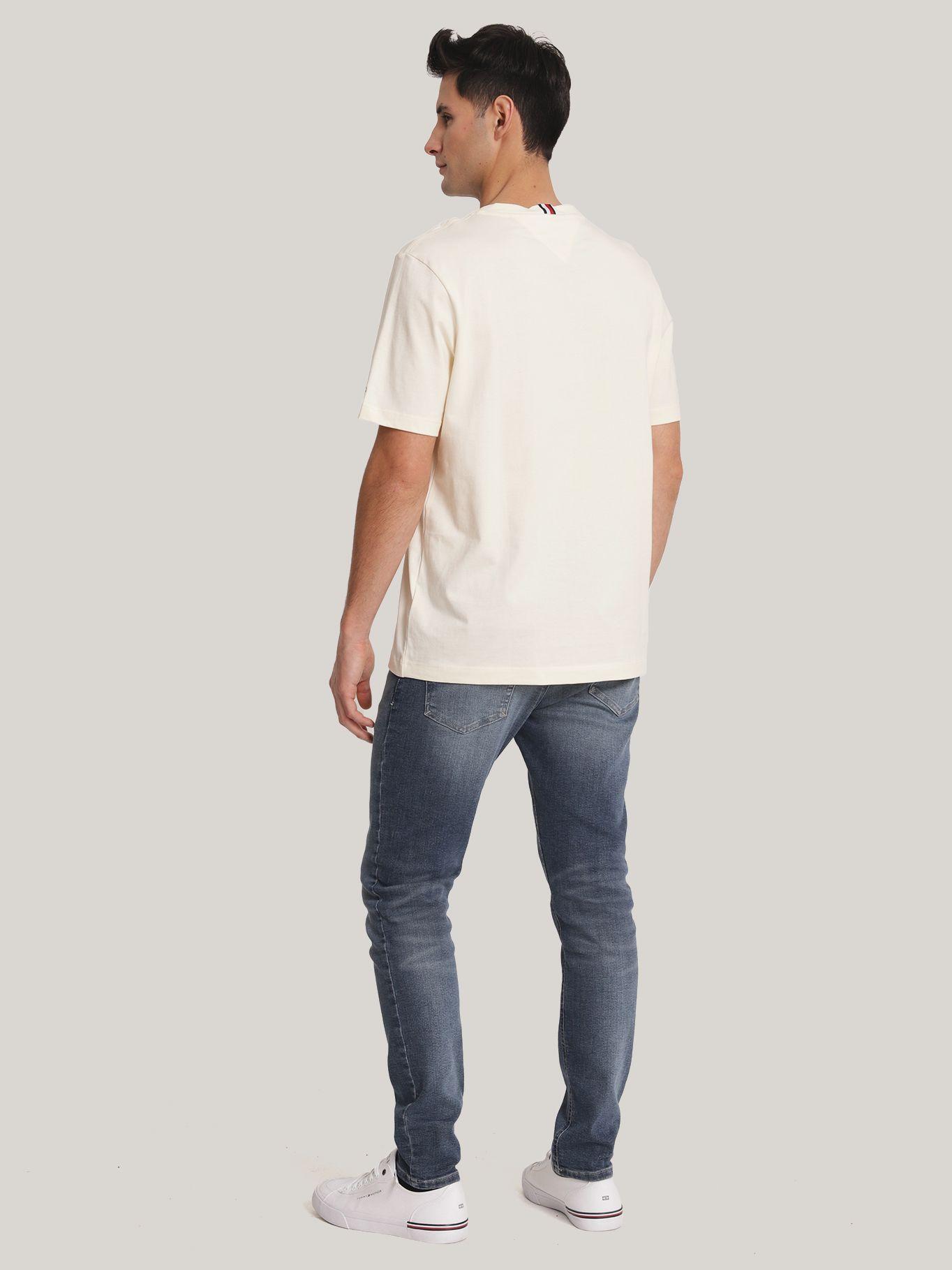 Polera Con Logo Multicolor Beige Tommy Hilfiger-2