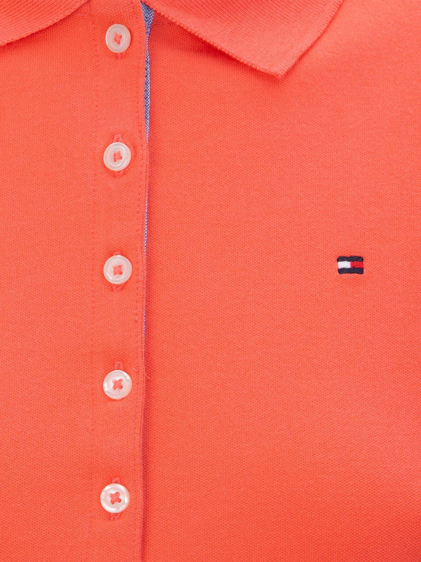 Polo Algodón Solid Naranjo Tommy Hilfiger MY2-2