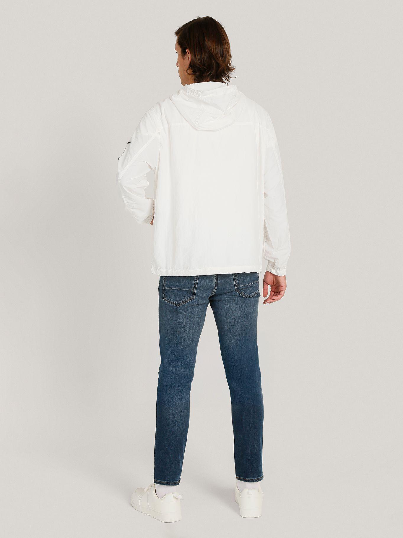 Chaqueta Impermeable De Cierre Blanco Tommy Hilfiger-2