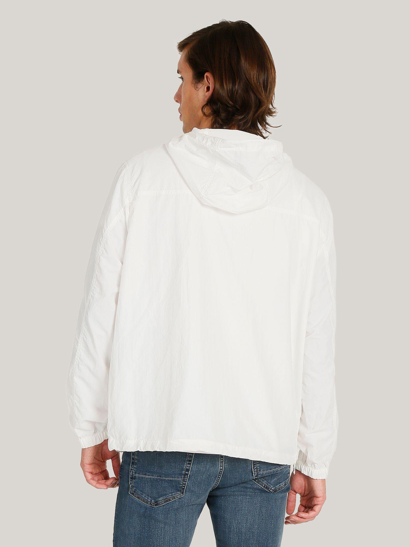 Chaqueta Impermeable De Cierre Blanco Tommy Hilfiger-3