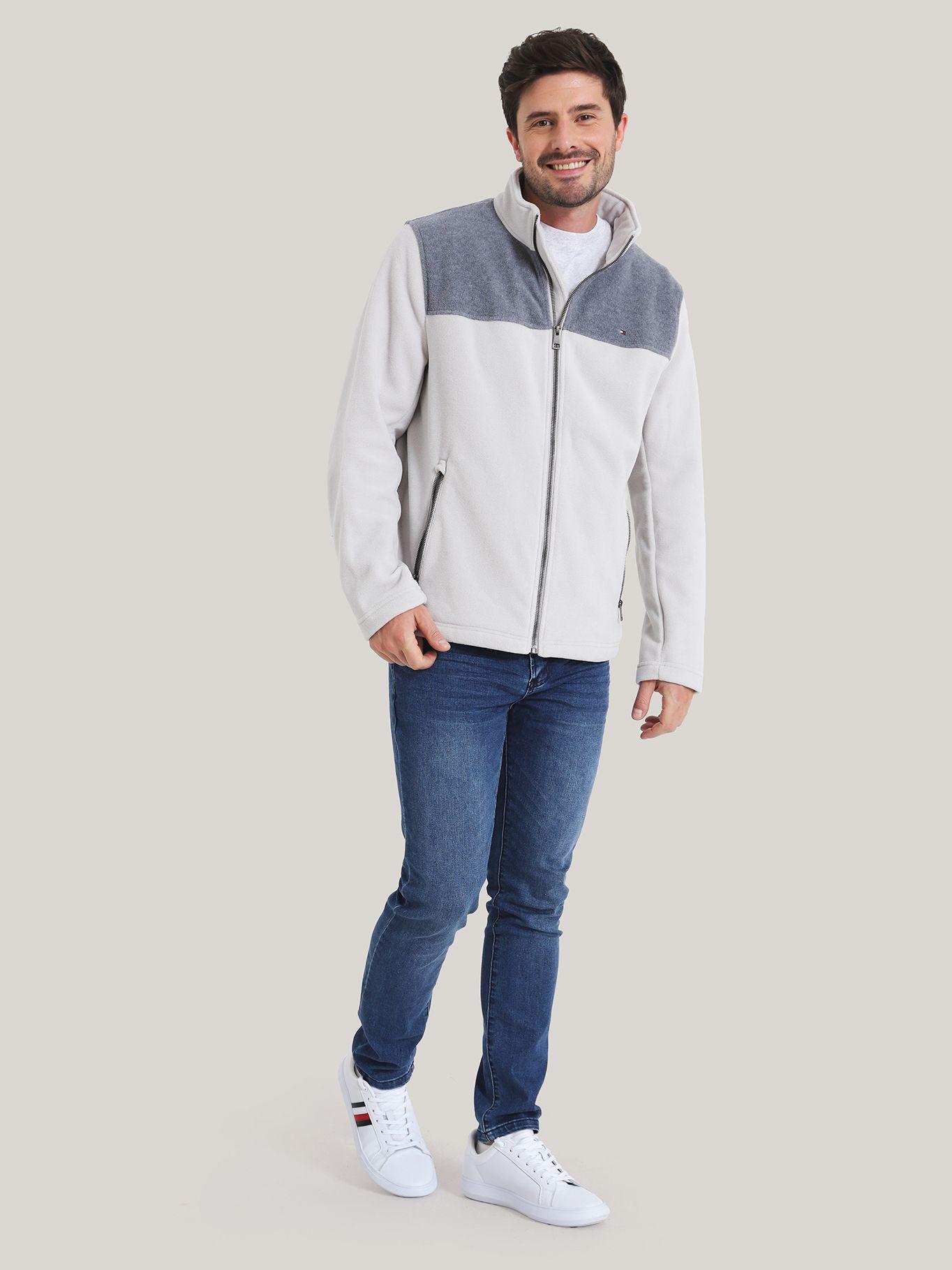 Polerón Essential Polar Gris LTI Tommy Hilfiger-1