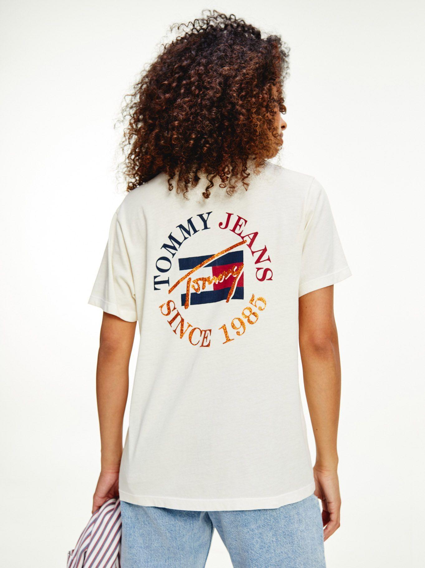 Polera Relaxed Vintage Blanco Tommy Jeans A2-1