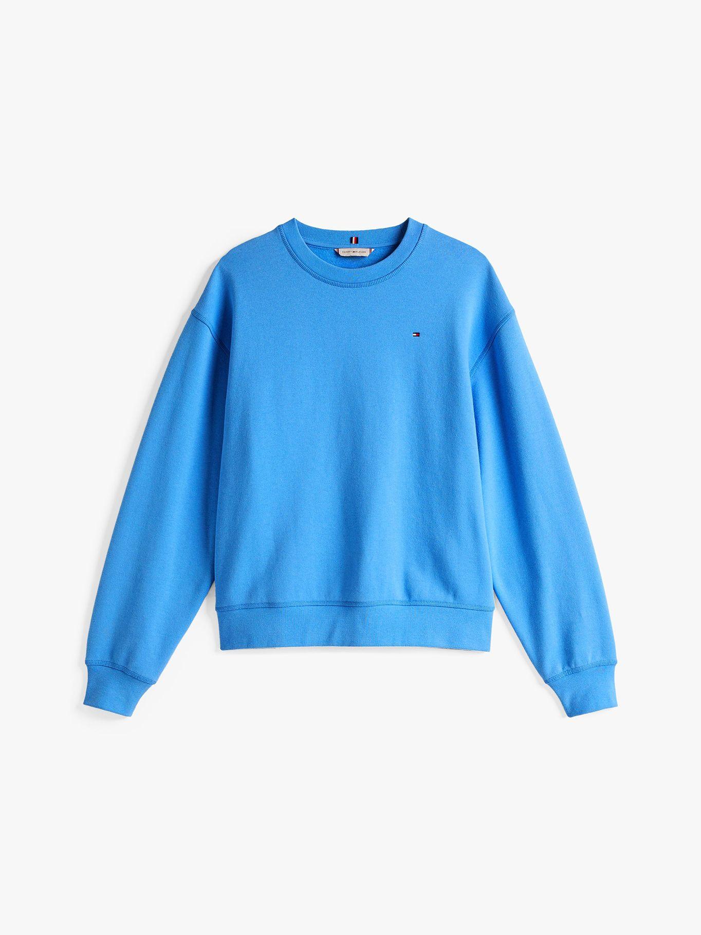Polerón Con Logo Bordado Regular Fit Azul Tommy Hilfiger-4