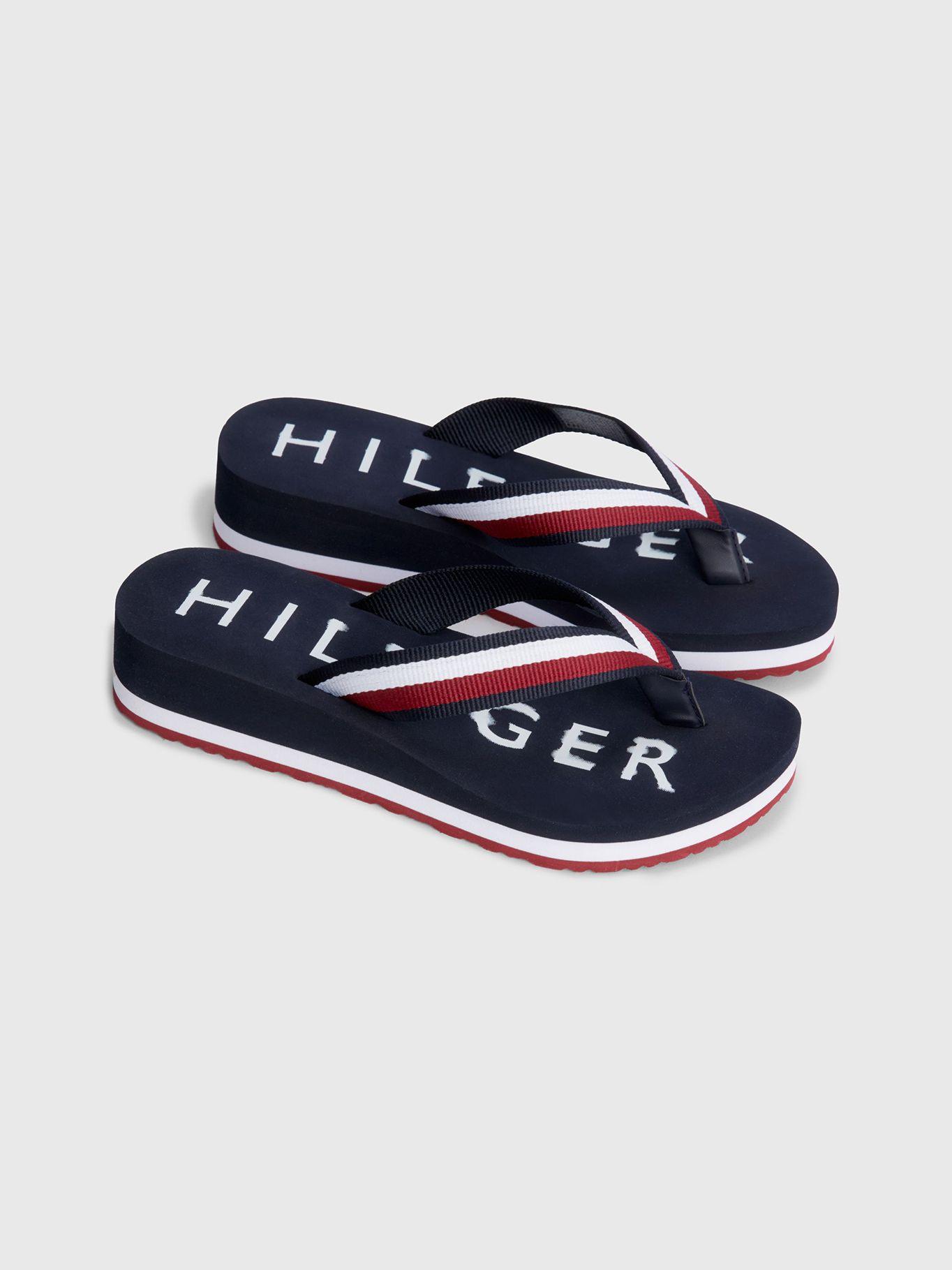 Sandalias Signature Corporate Azul Tommy Hilfiger-3