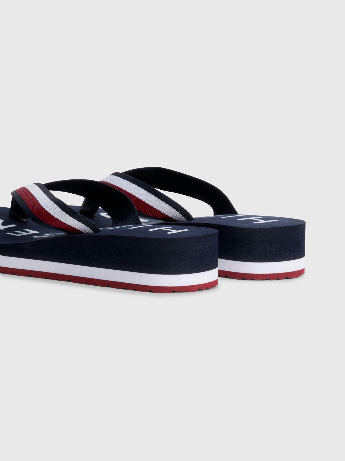 Sandalias Signature Corporate Azul Tommy Hilfiger-1