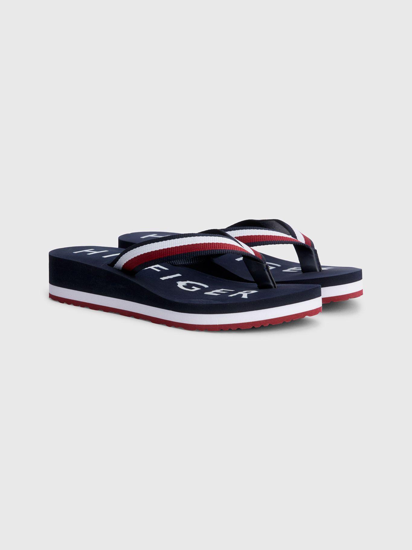 Sandalias Signature Corporate Azul Tommy Hilfiger-0