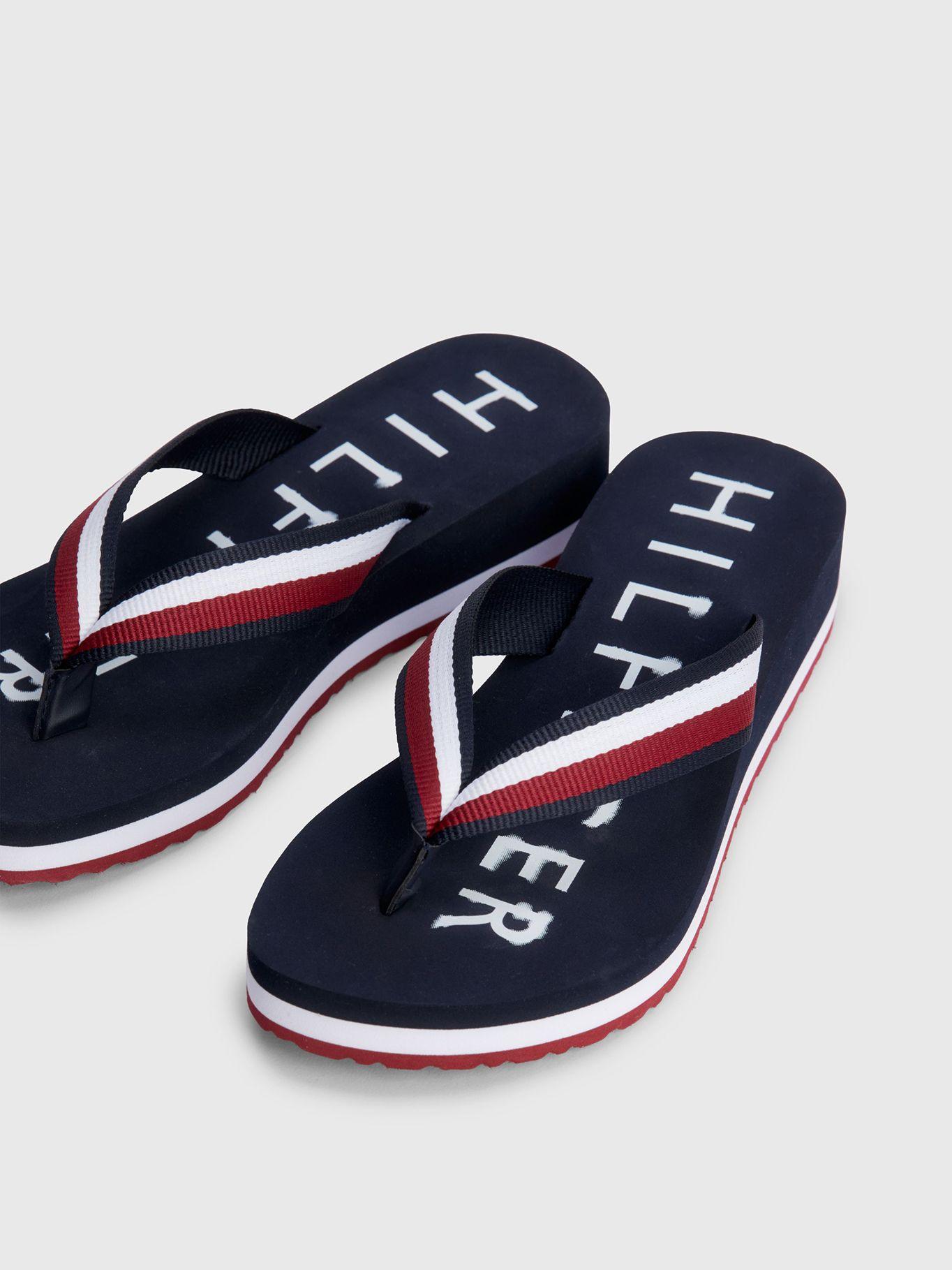 Sandalias Signature Corporate Azul Tommy Hilfiger-2