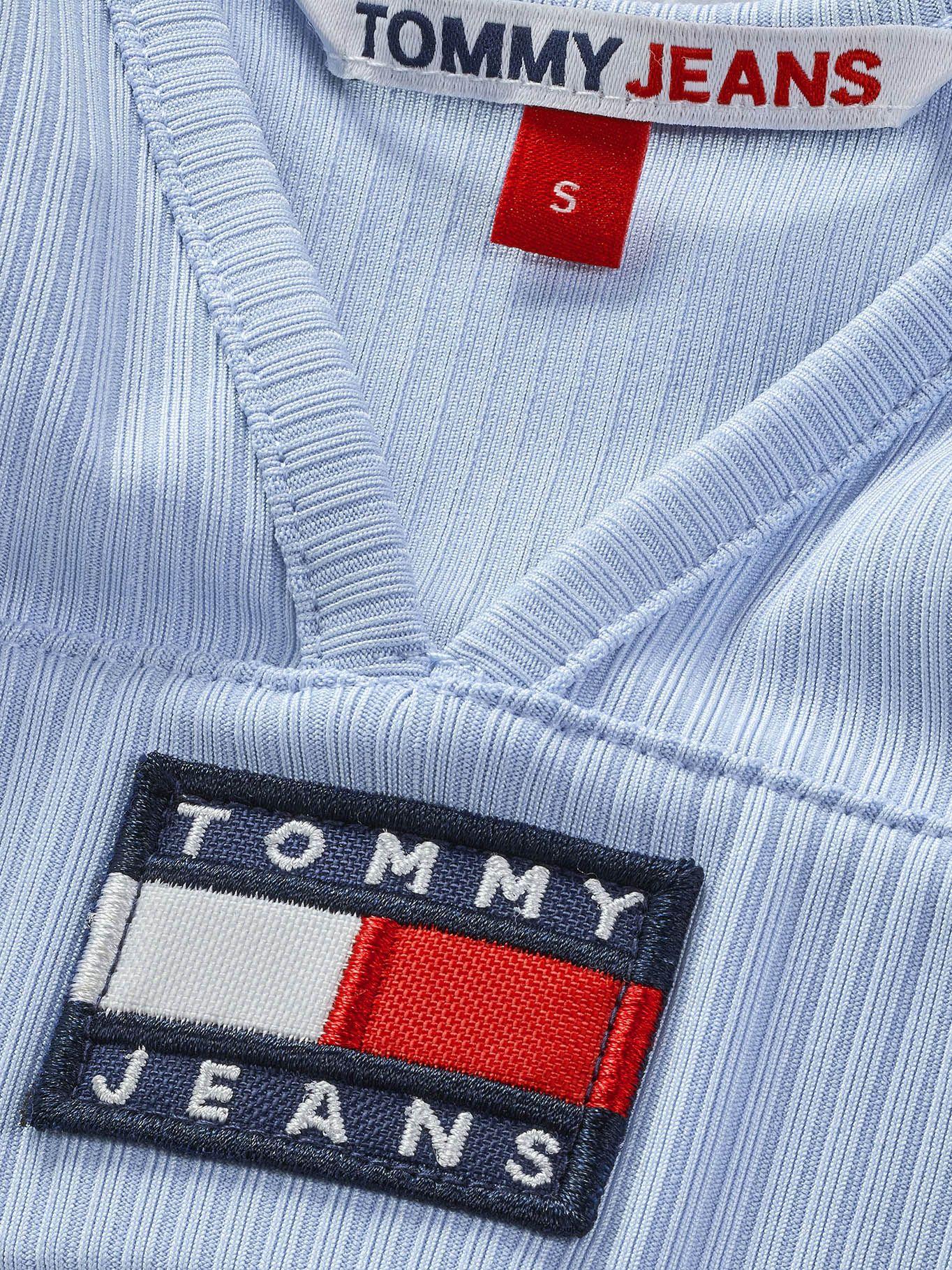Peto Acanalado Essential Celeste Tommy Hilfiger-2