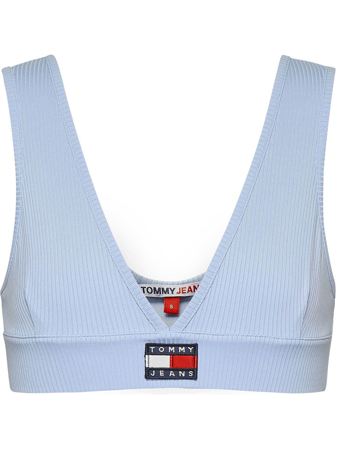 Peto Acanalado Essential Celeste Tommy Hilfiger-0